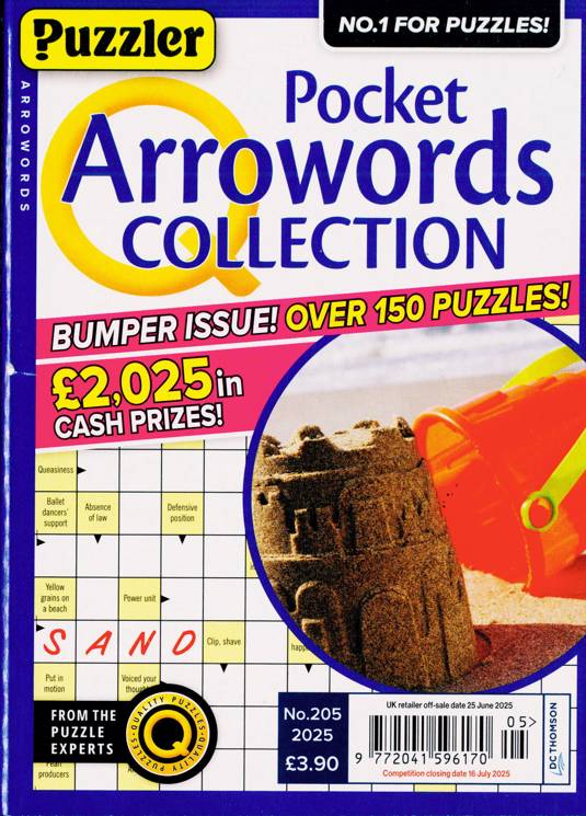 PUZZLER Q POCKET ARROWORDS 