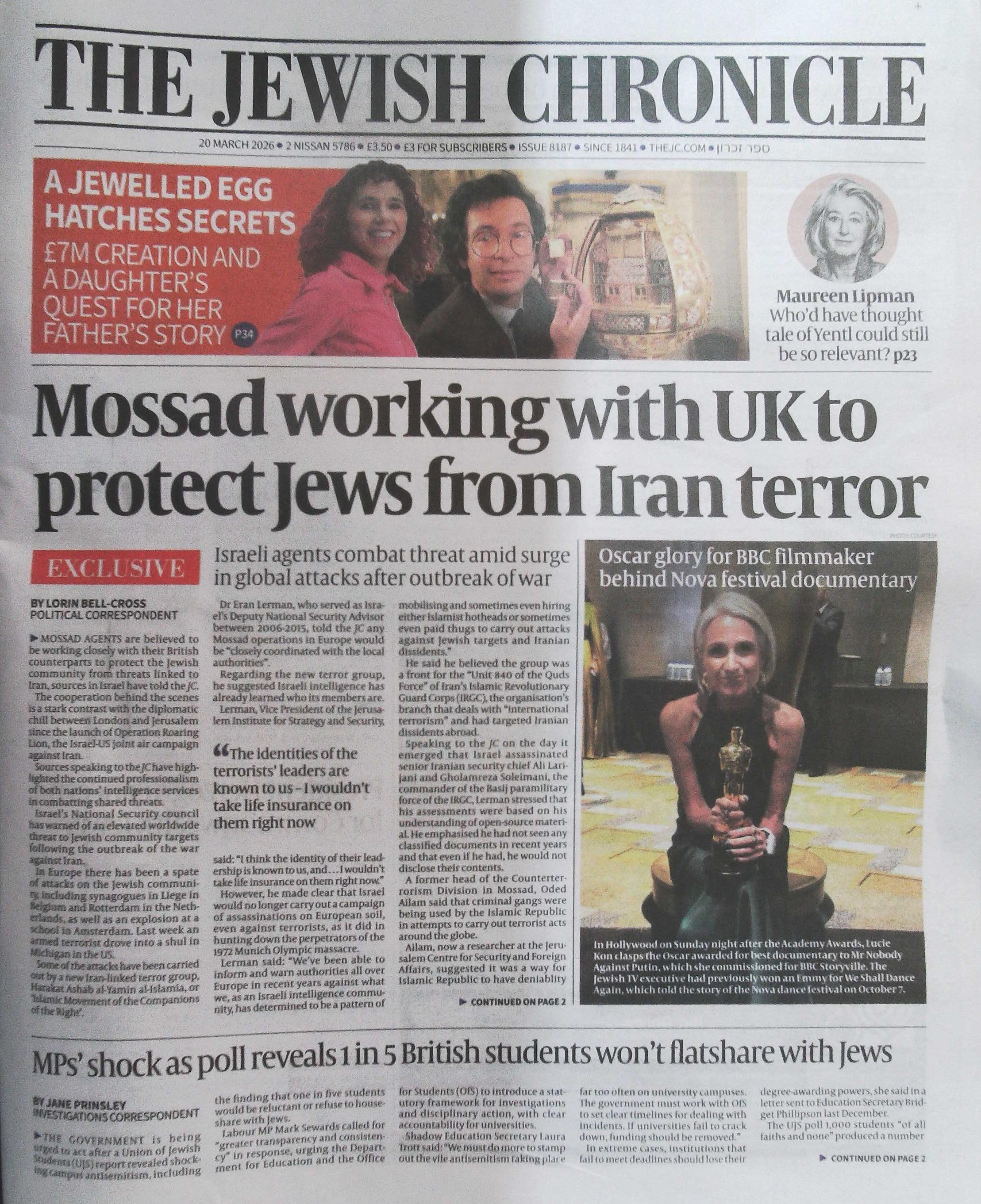 JEWISH CHRONICLE