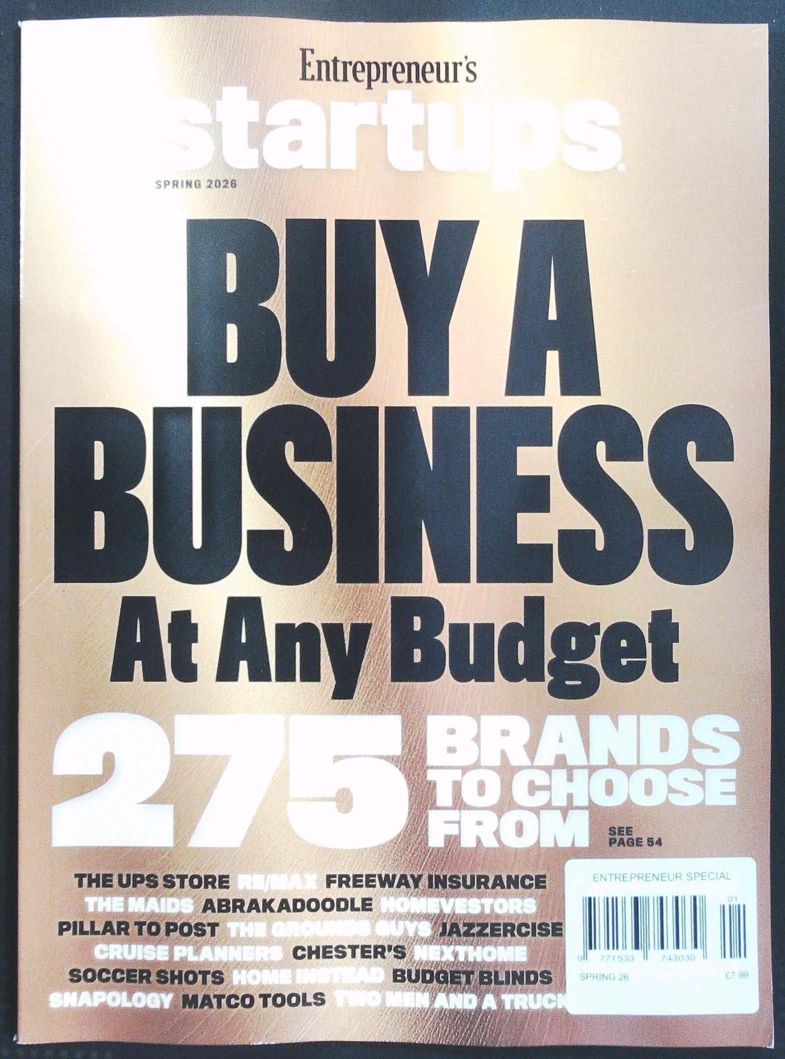 ENTREPRENEUR SPECIAL