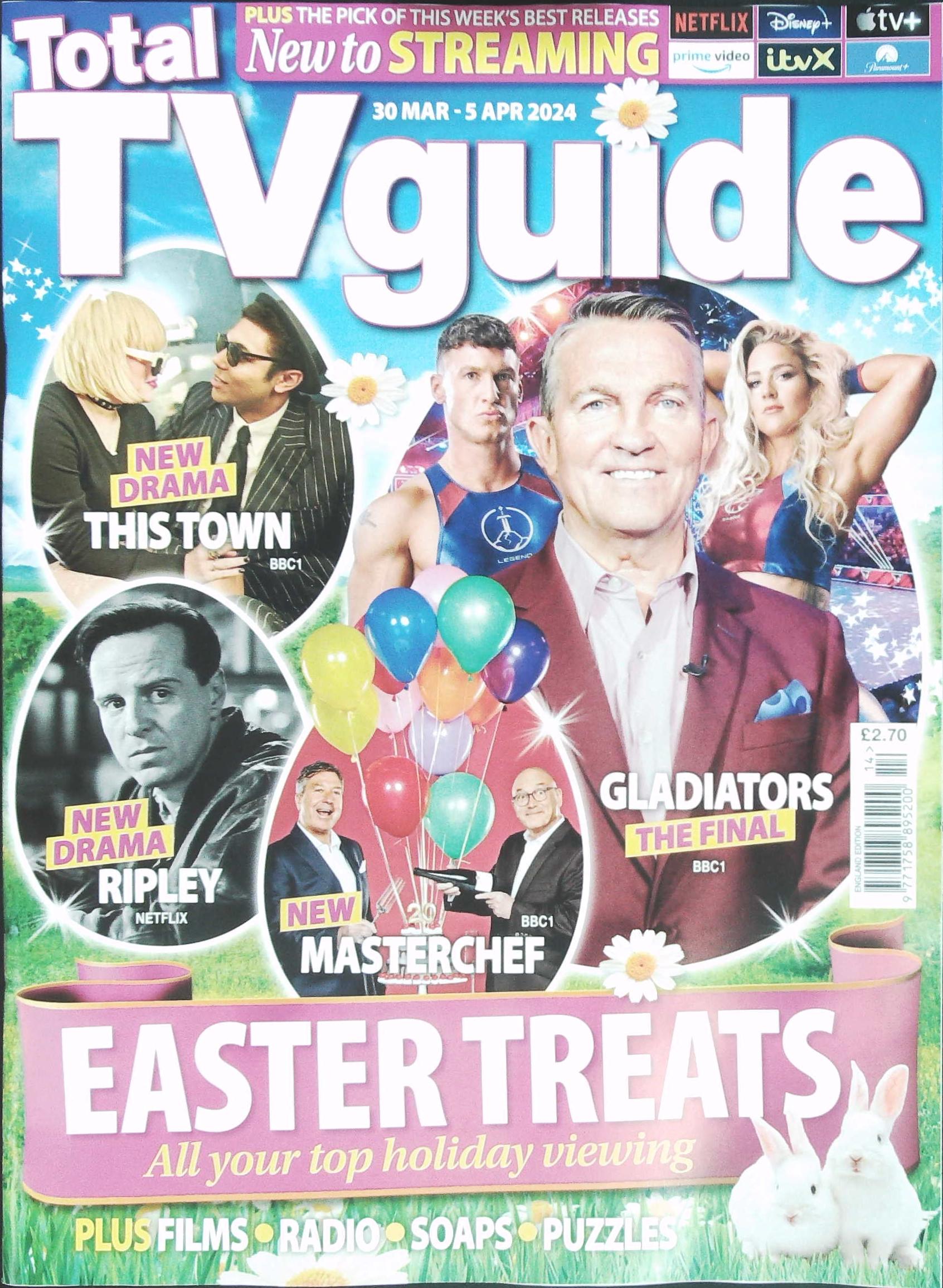 TOTAL TV GUIDE ENGLAND