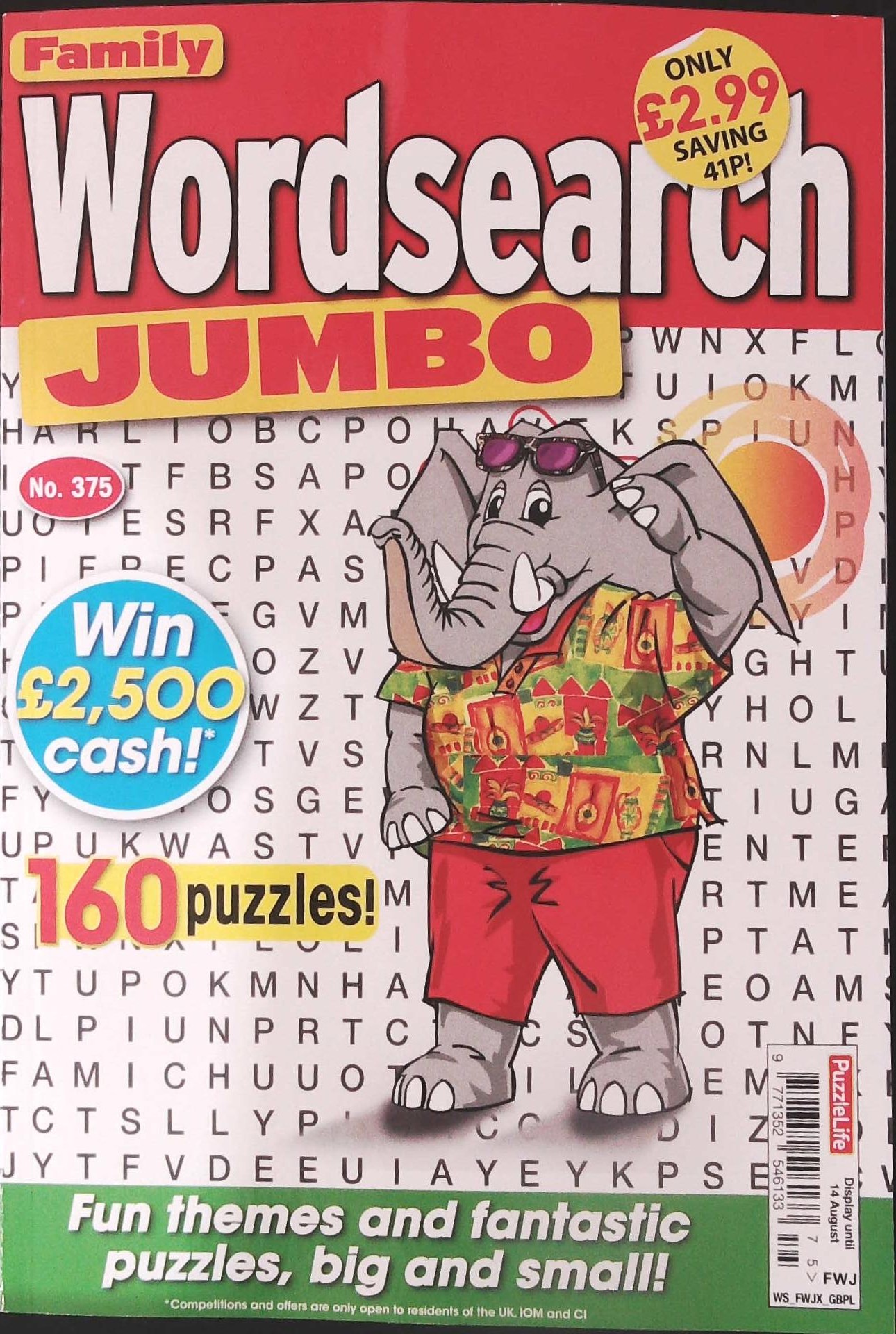 FAMILY WORDSEARCH JUMBO