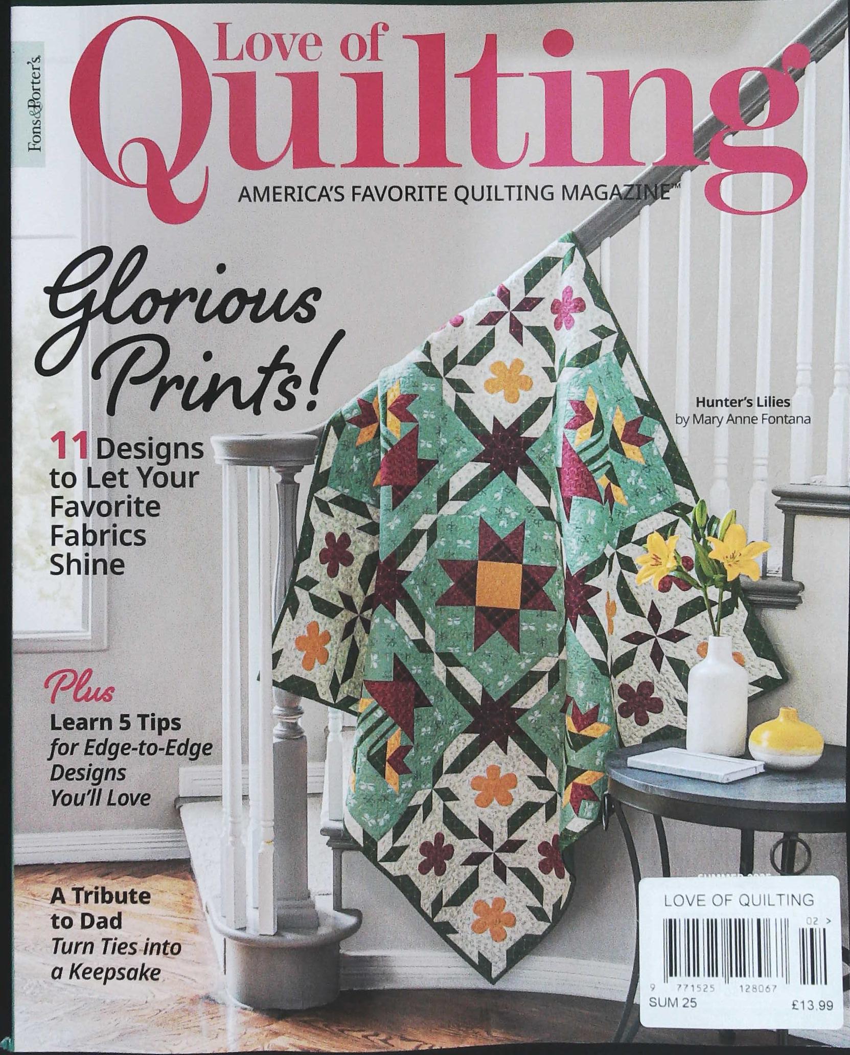 LOVE OF QUILTING