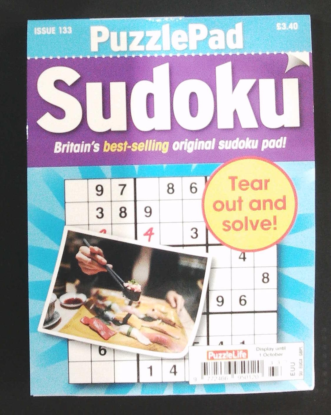 PUZZLELIFE PUZZLEPAD SUDOKU