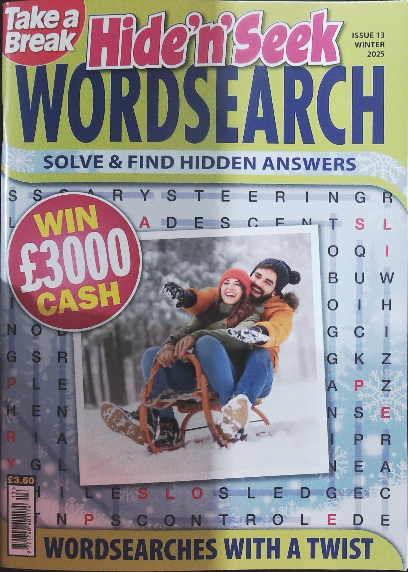 TAKE A BREAK HIDE N SEEK WORDSEARCH