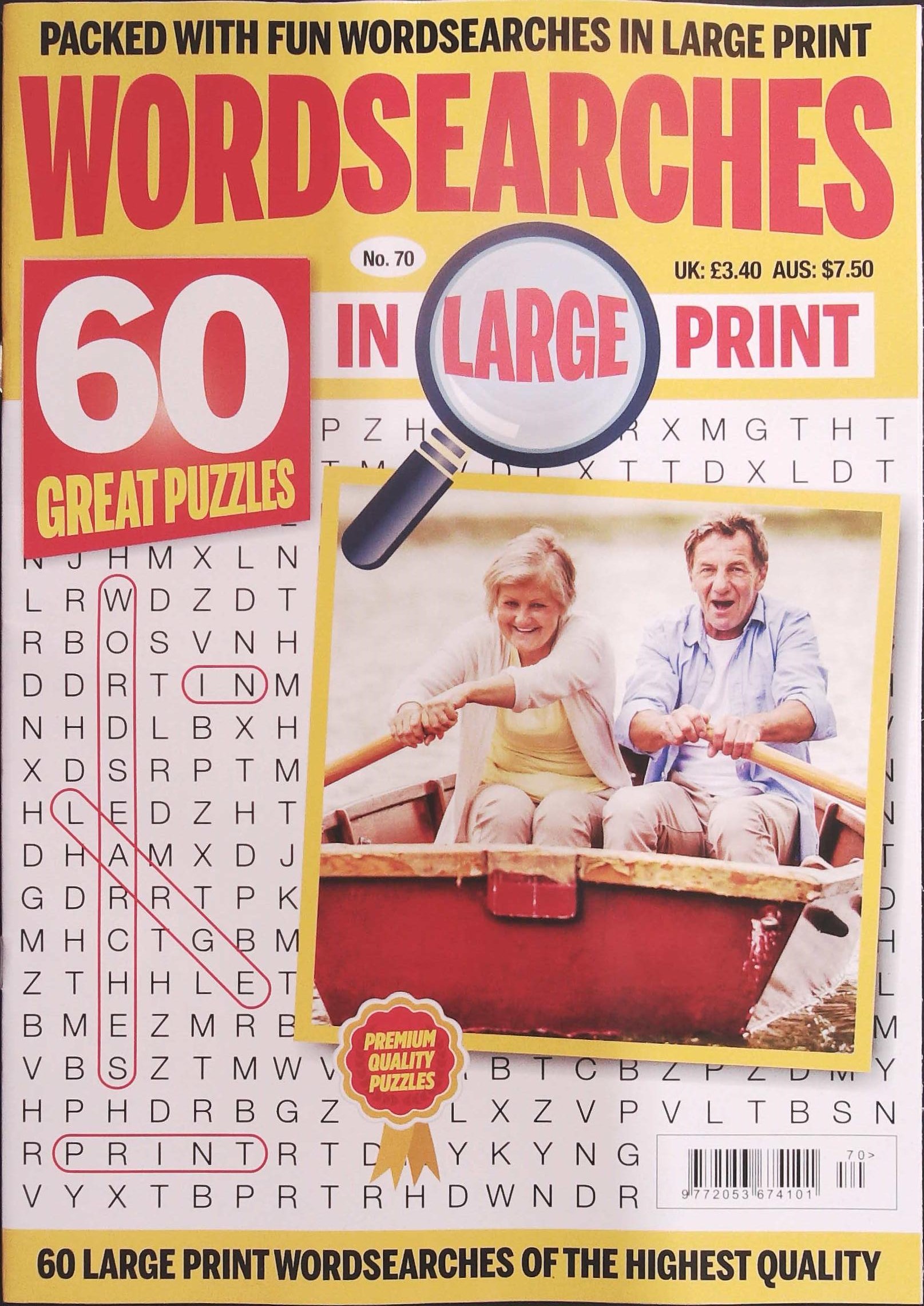 WORDSEARCHES IN LARGE PRINT