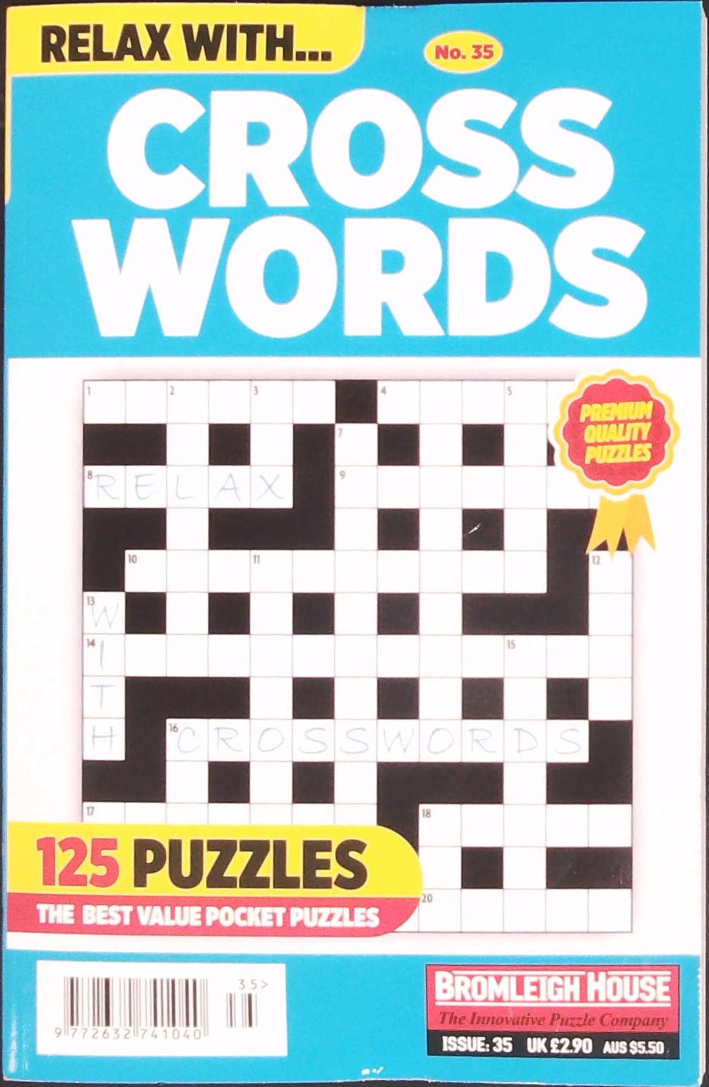RELAX WITH CROSSWORDS