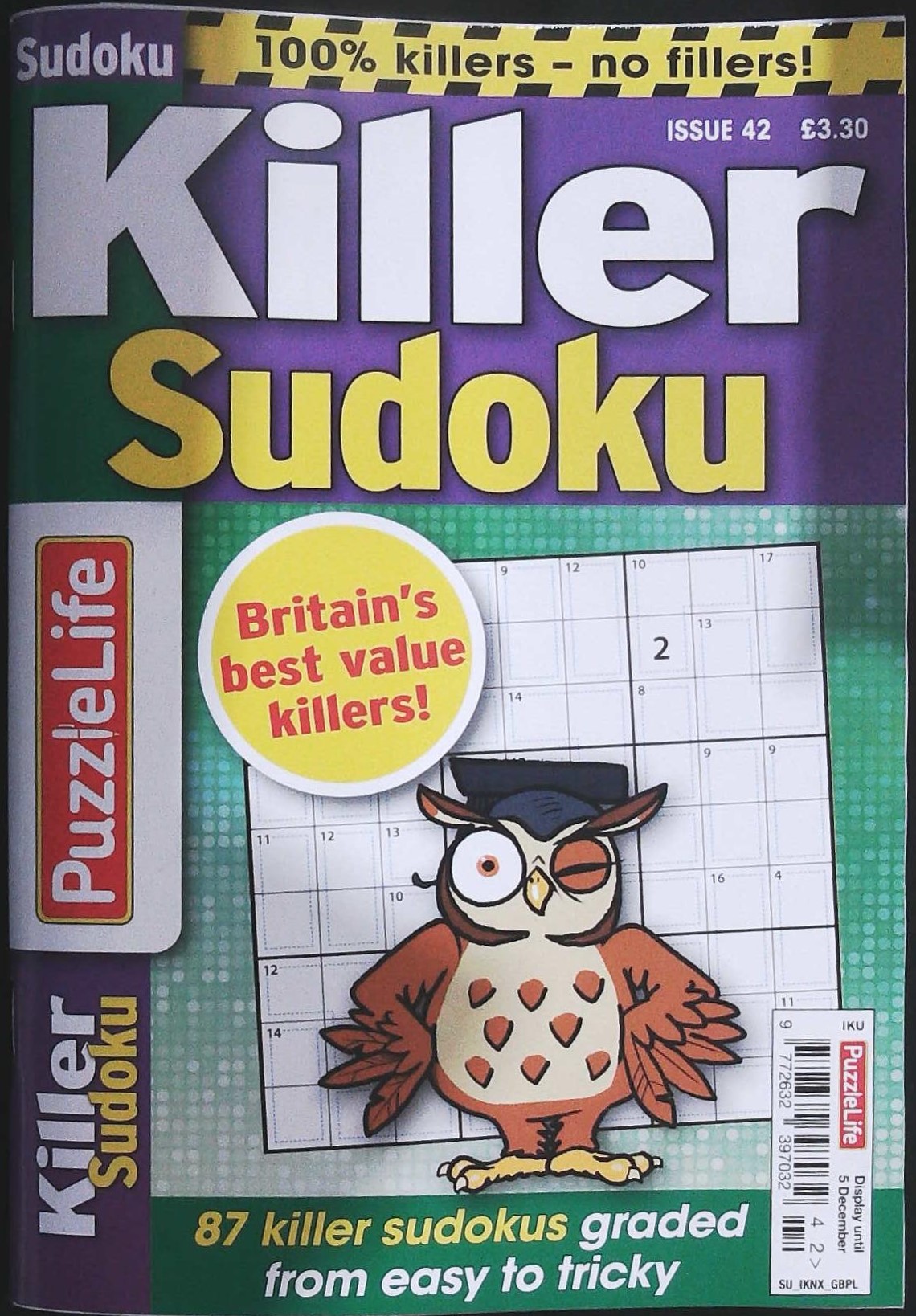 PUZZLELIFE KILLER SUDOKU