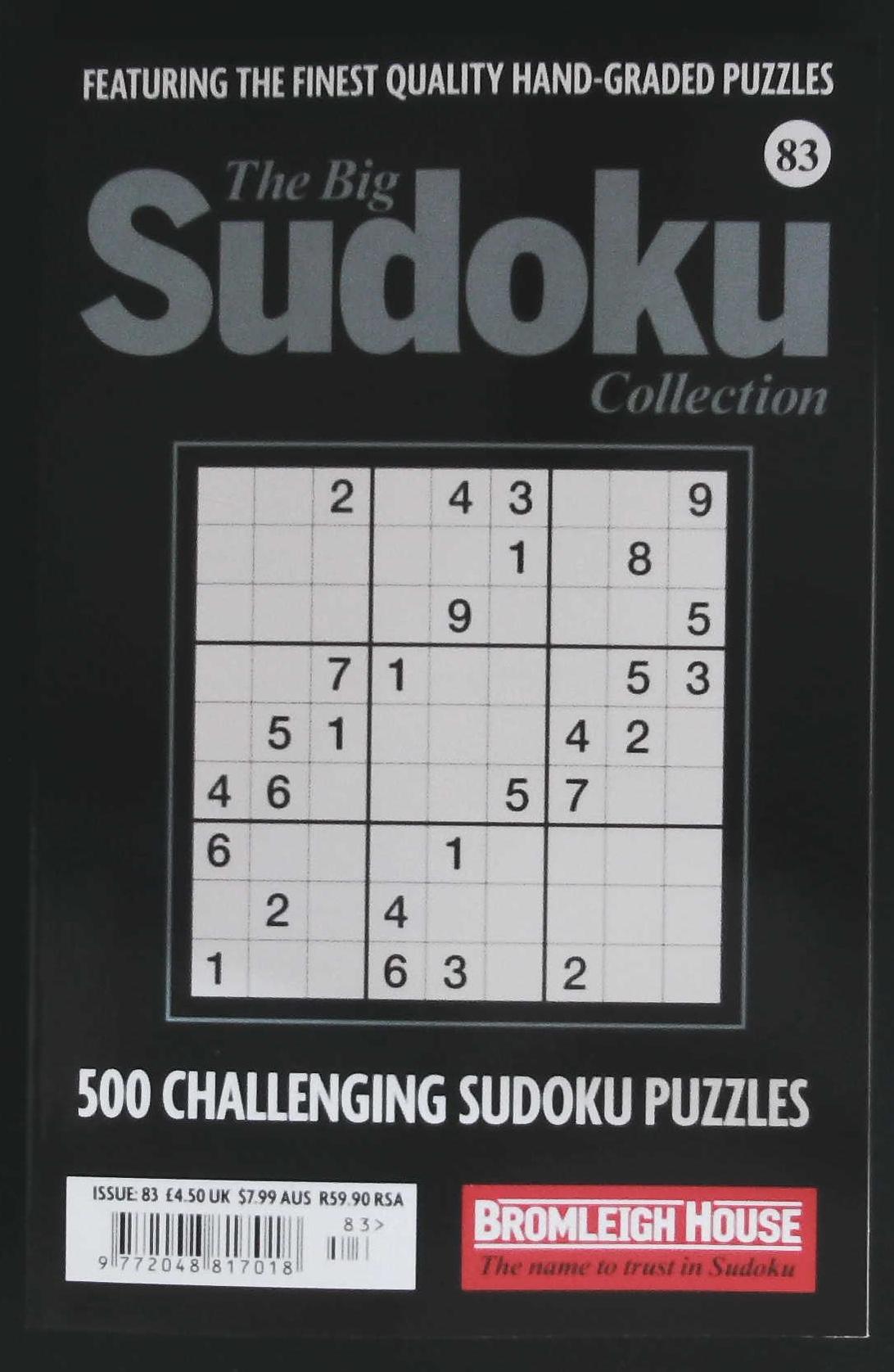 Buy PUZZLELIFE SUDOKU LEVEL 5 AND 6 from Magazine Supermarket