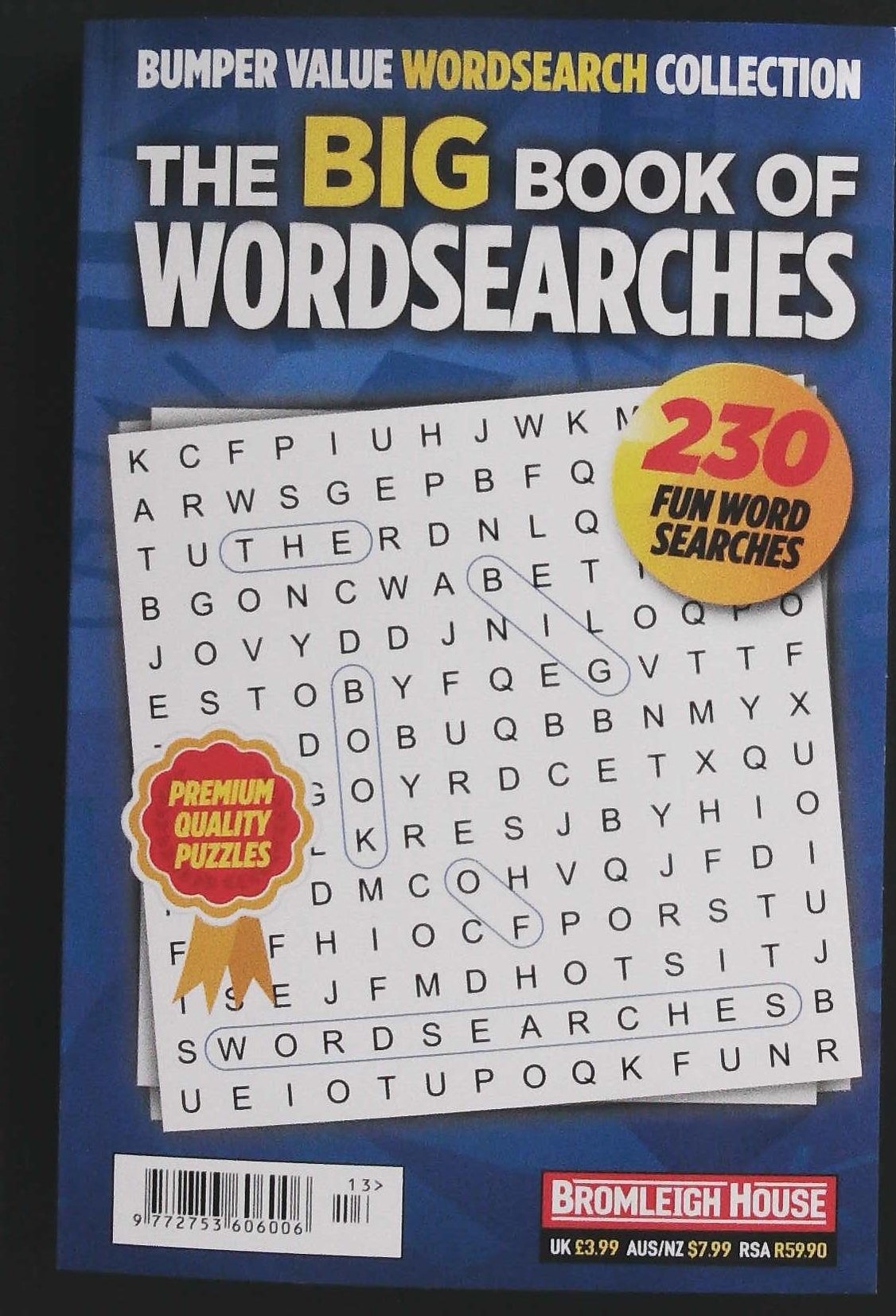 BIG BOOK OF WORDSEARCHES