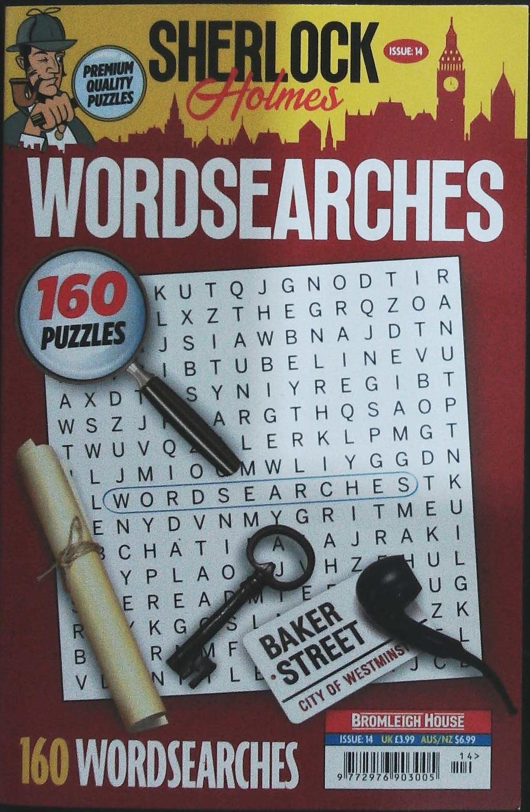 SHERLOCK HOLMES WORDSEARCH