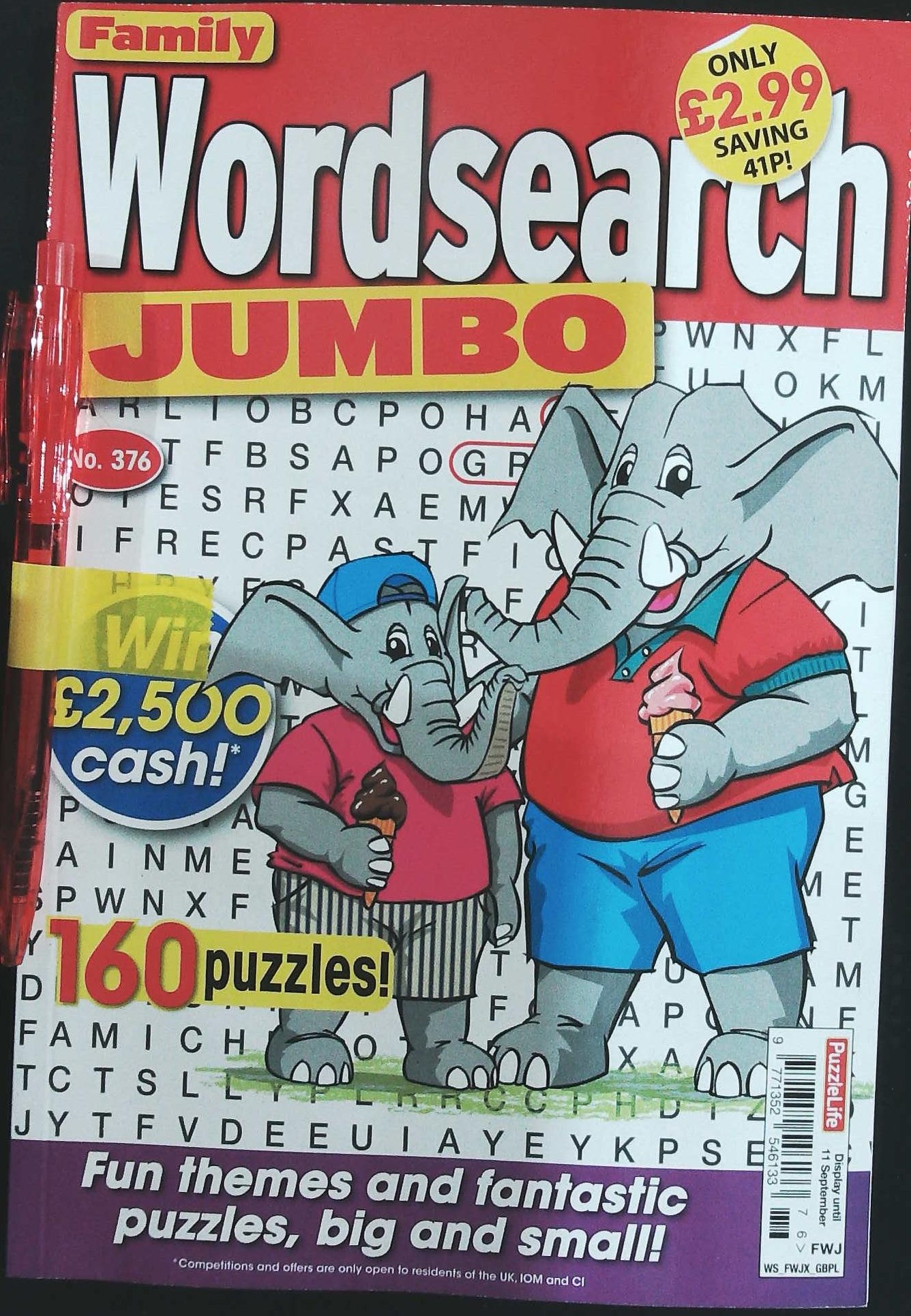 FAMILY WORDSEARCH JUMBO