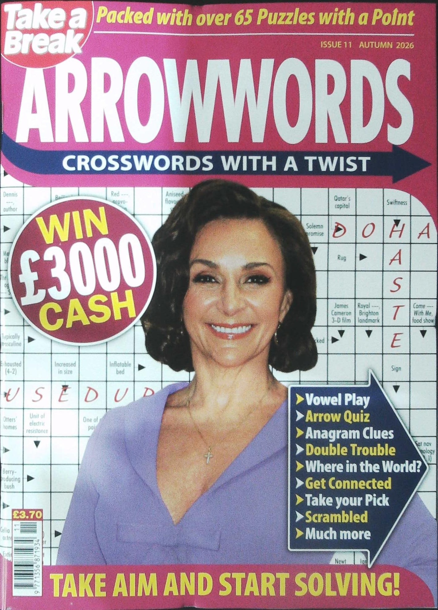 TAKE A BREAK ARROWWORDS