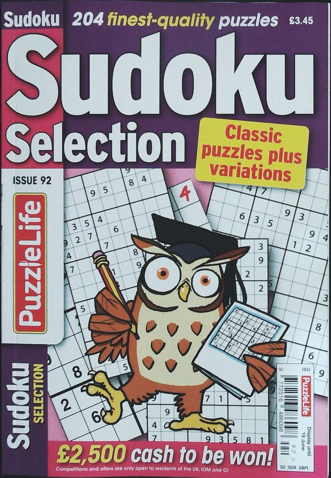 SUDOKU SELECTION