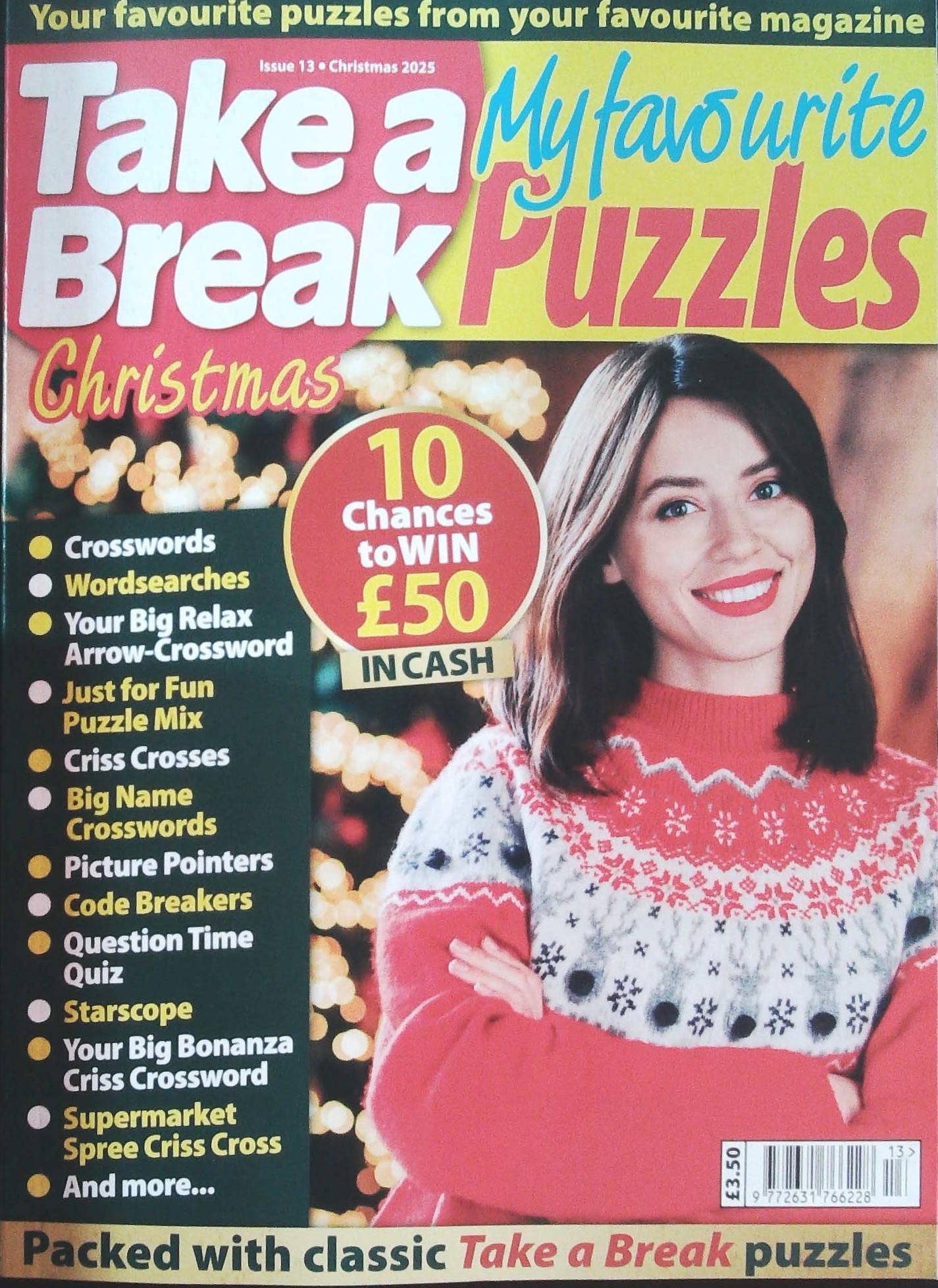 TAKE A BREAK MY FAVOURITE PUZZLES