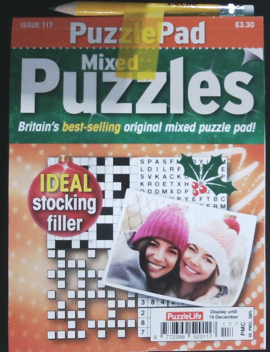 PUZZLELIFE PUZZLEPAD MIXED PUZZLES