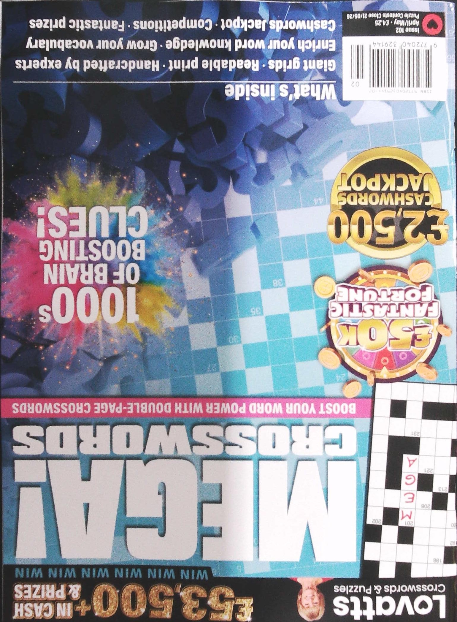 LOVATTS MEGA CROSSWORDS