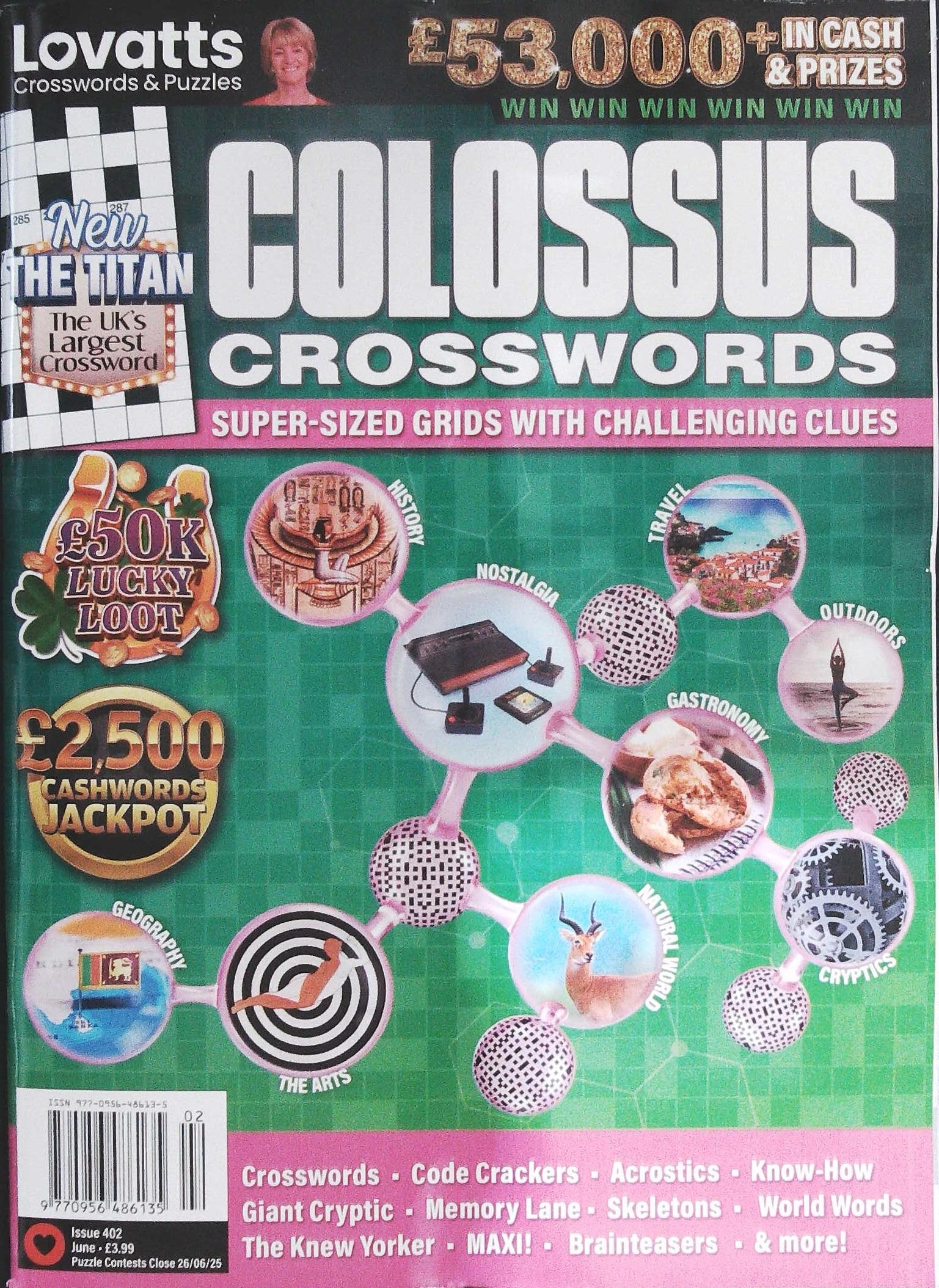 LOVATTS COLOSSUS CROSSWORDS