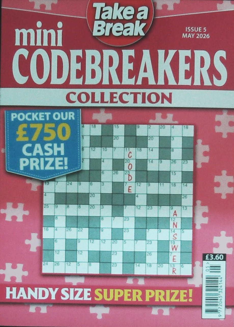 TAKE A BREAK MINI CODEBREAKERS COLLECTION
