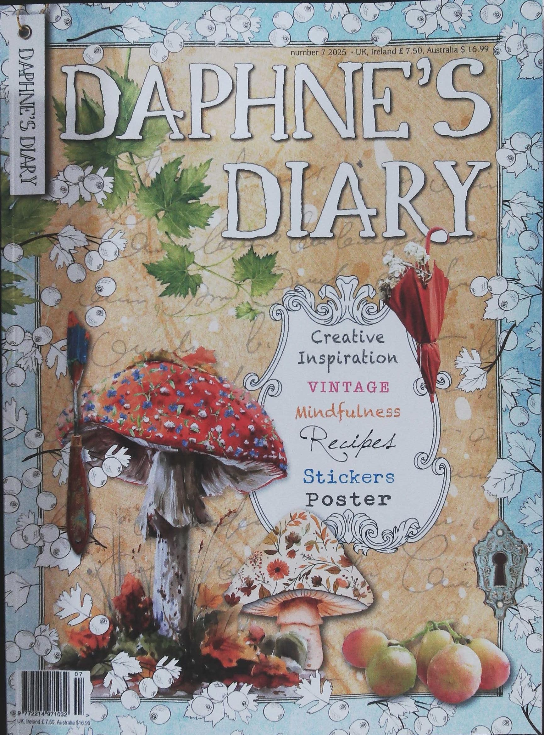 DAPHNE'S DIARY ７冊セット Daphne's Diary Magazine #7 2025 (English) | Creative Craft