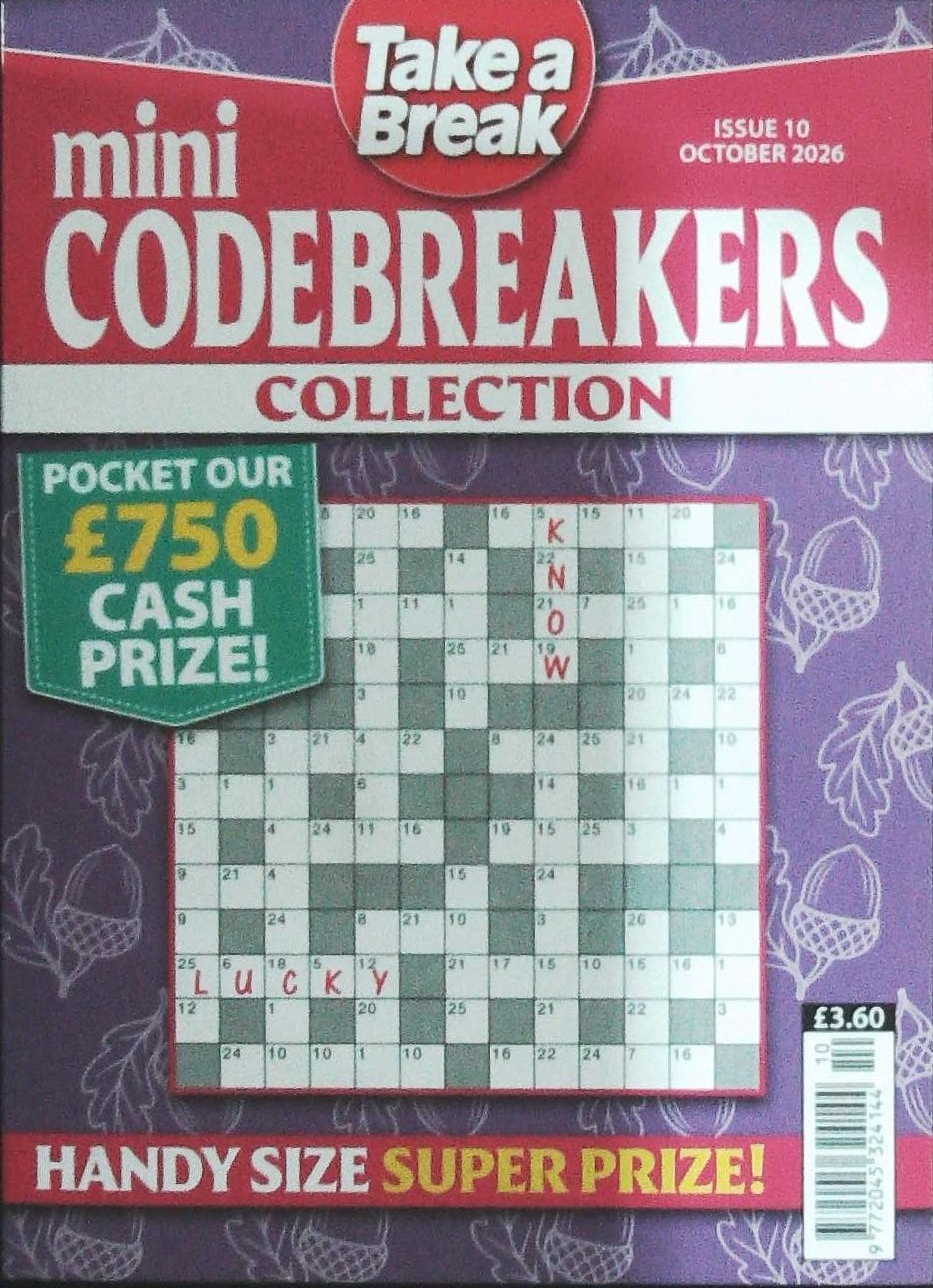 TAKE A BREAK MINI CODEBREAKERS COLLECTION