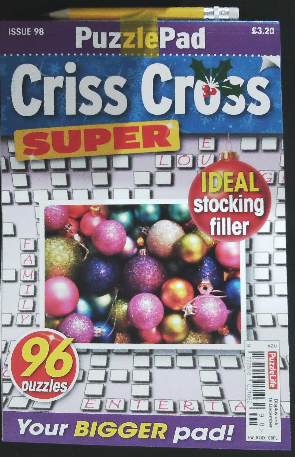 PUZZLEPAD CRISS CROSS SUPER