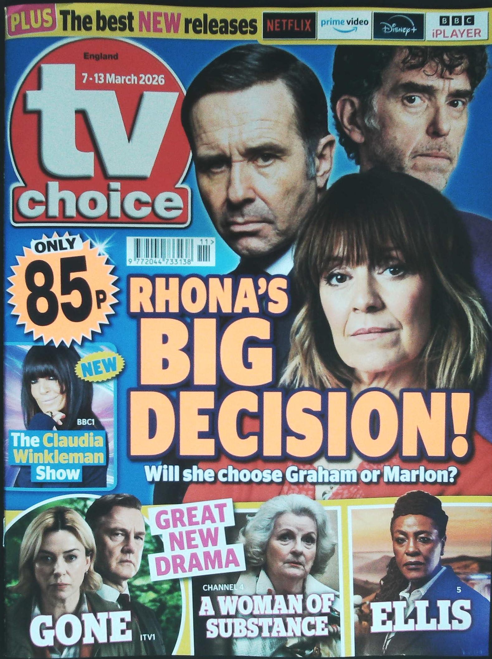 TV CHOICE ENGLAND