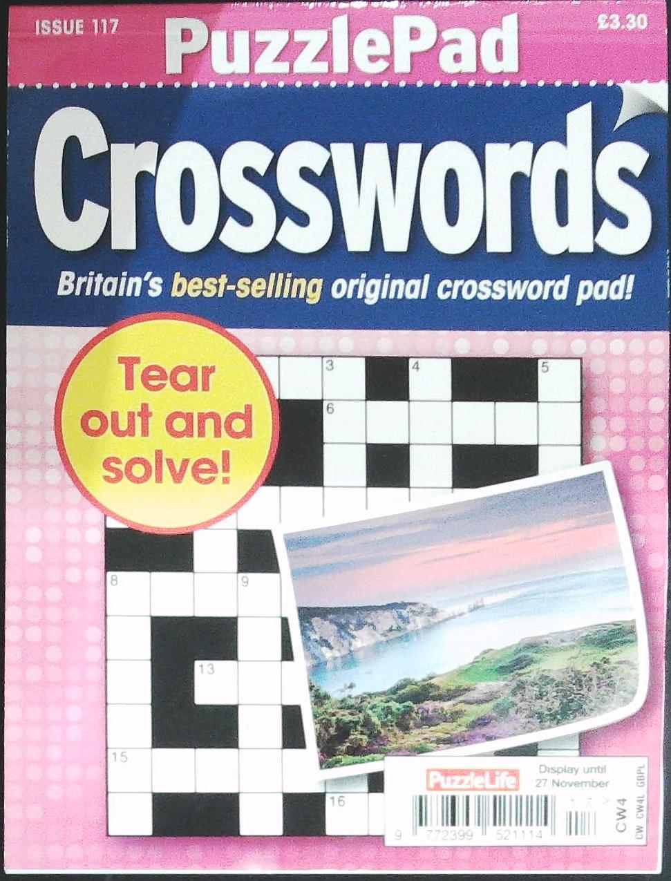 PUZZLELIFE PUZZLEPAD CROSSWORDS