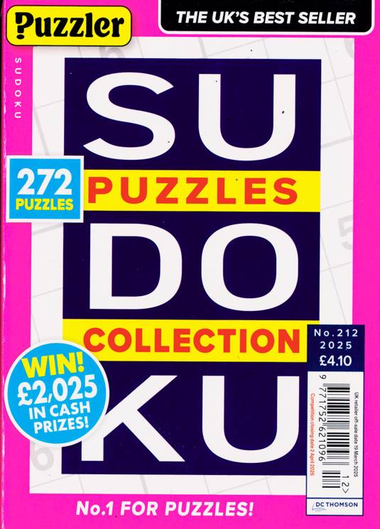 PUZZLER SUDOKU PUZZLE COLLECTION