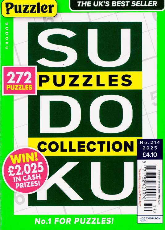 PUZZLER SUDOKU PUZZLE COLLECTION