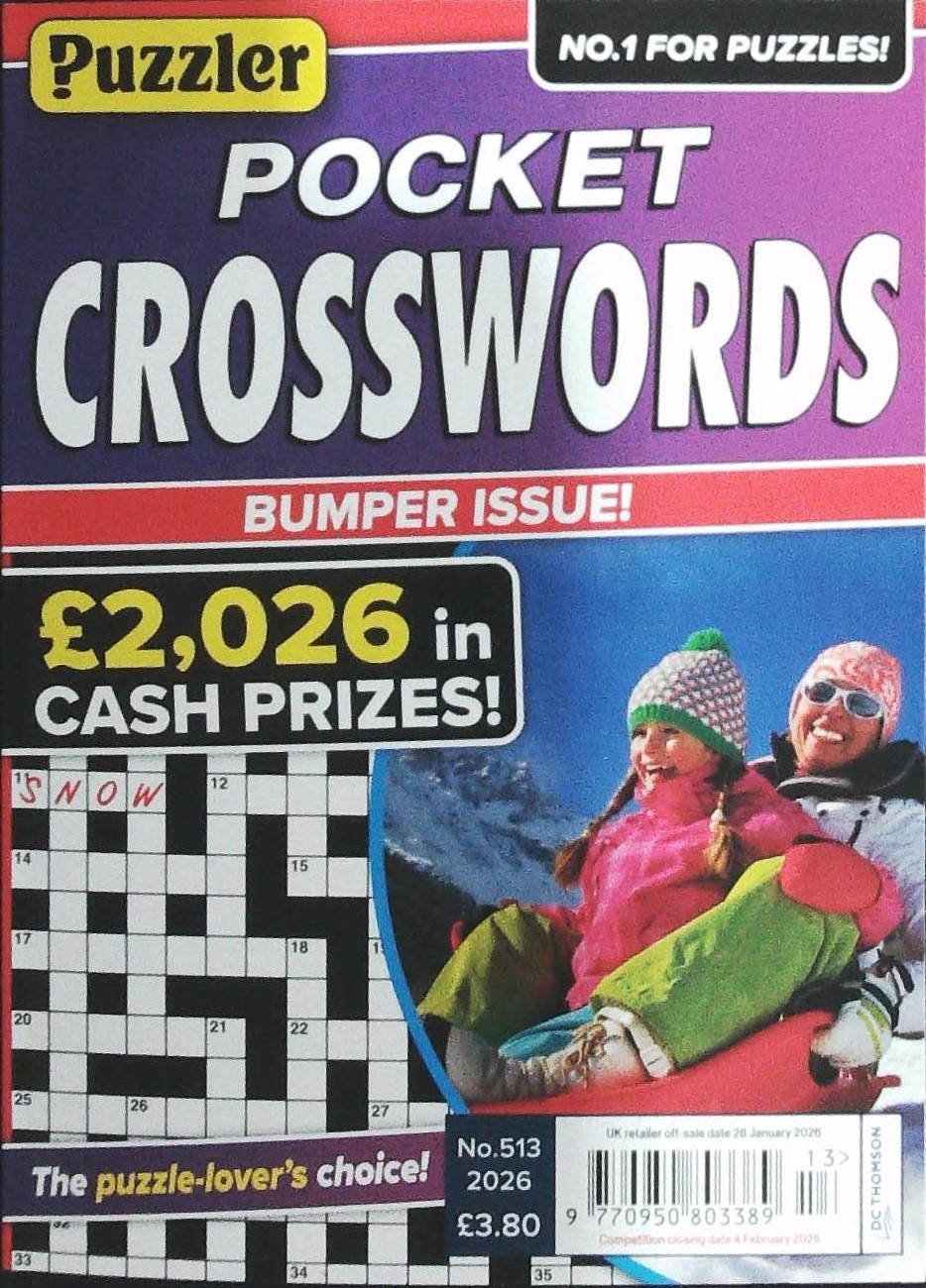 PUZZLER POCKET CROSSWORDS