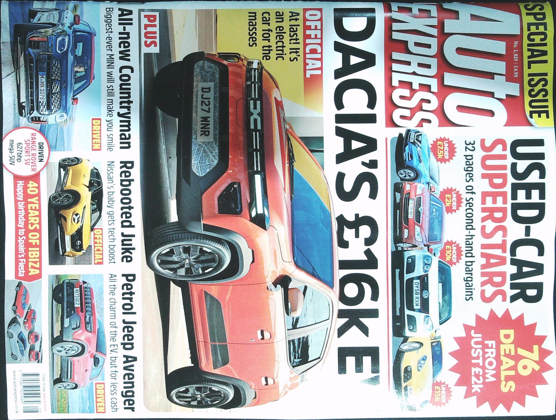 Buy AUTO EXPRESS SPECIAL from Magazine Supermarket