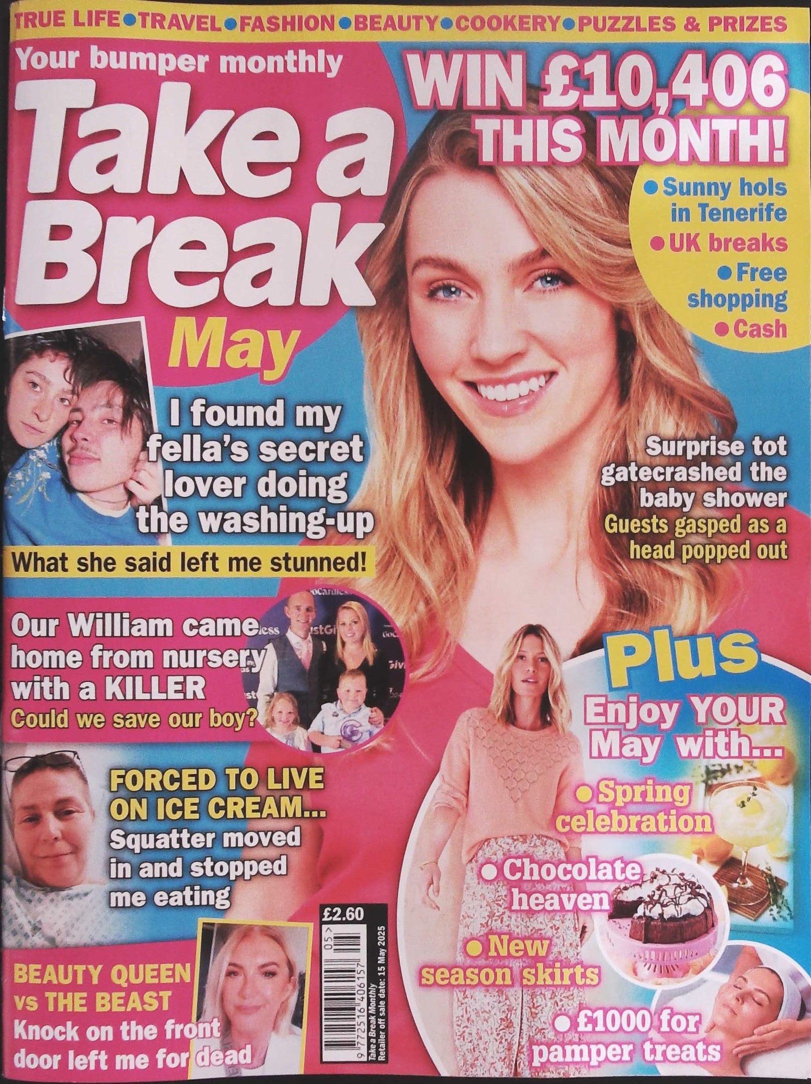 TAKE A BREAK MONTHLY