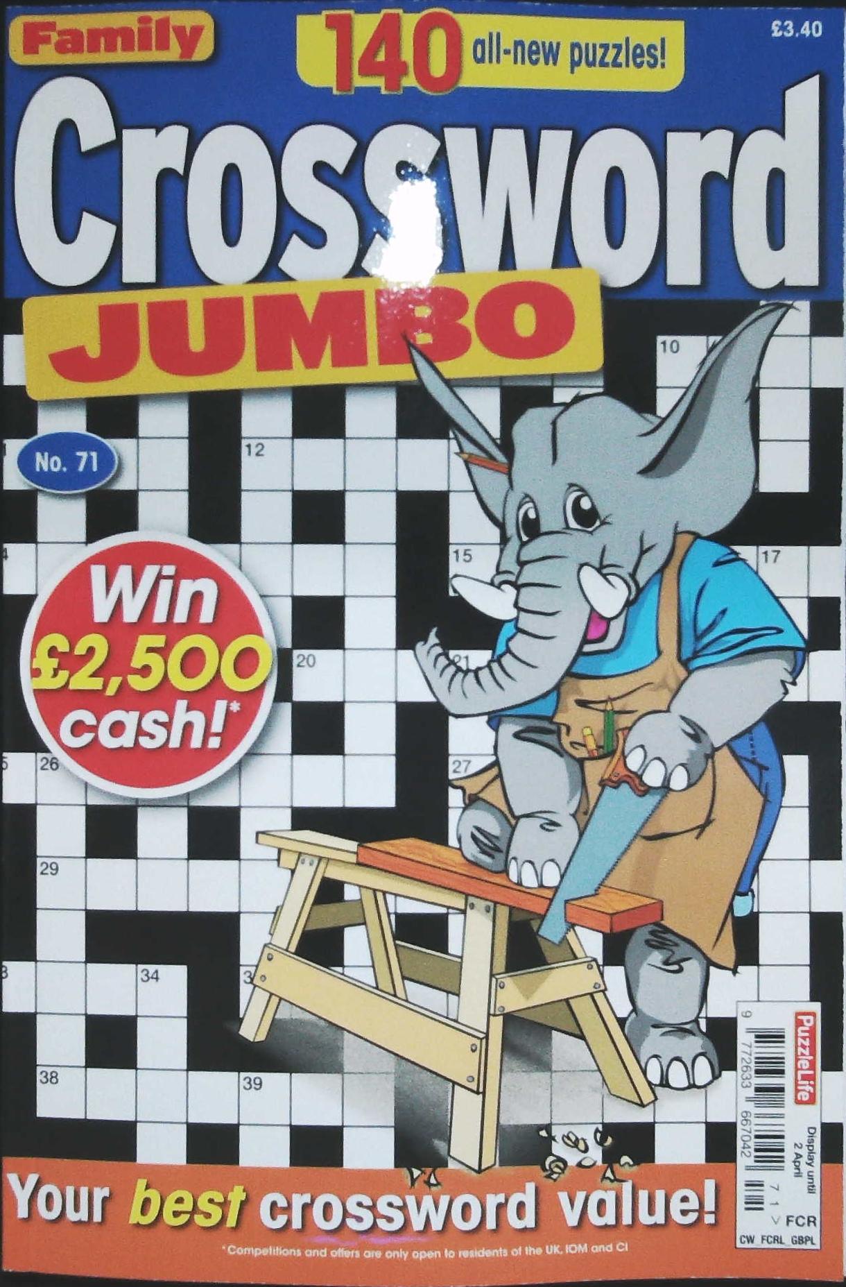FAMILY CROSSWORD JUMBO
