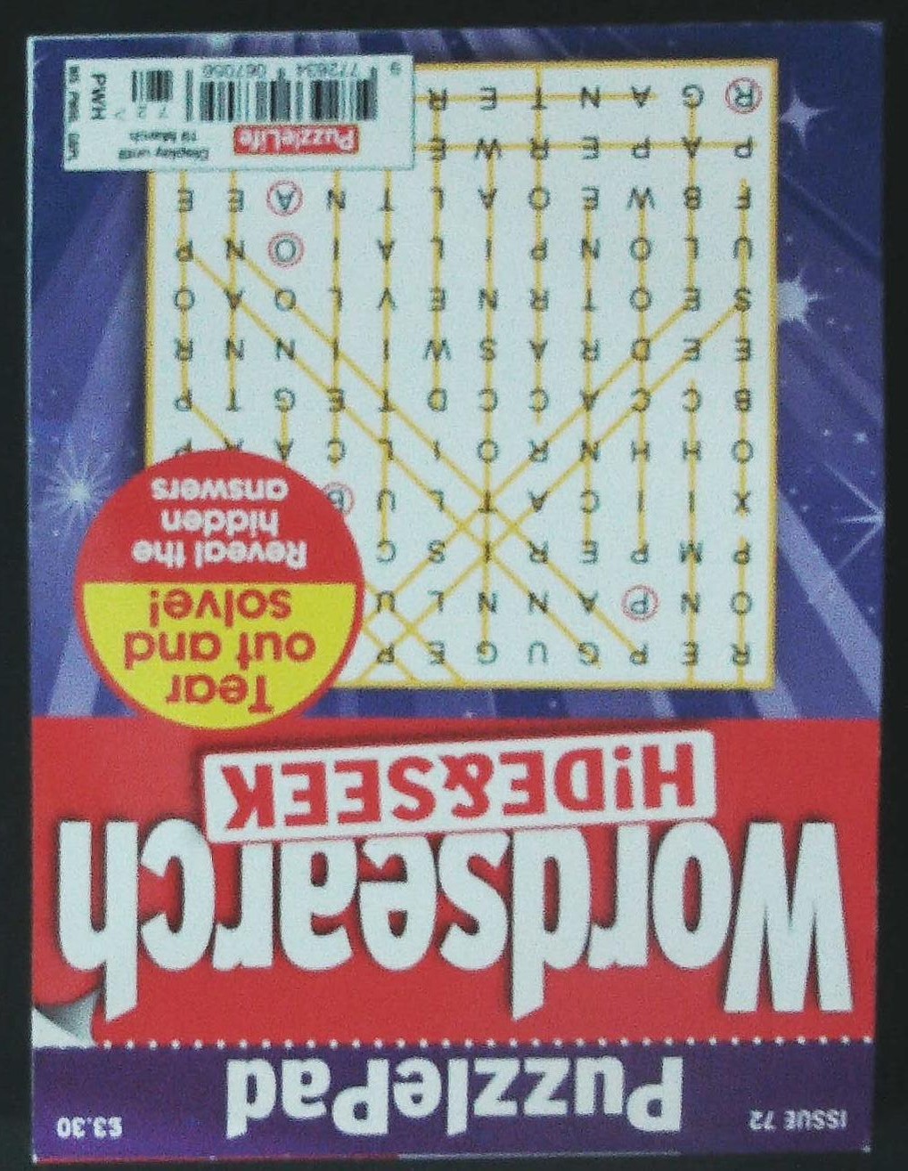 PUZZLELIFE PUZZLEPAD WORDSEARCH HIDE AND SEEK