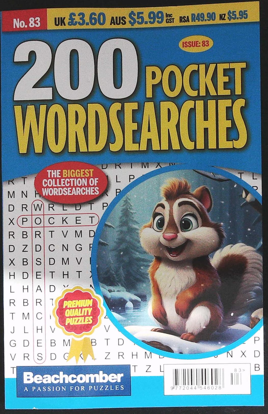 200 POCKET WORDSEARCHES
