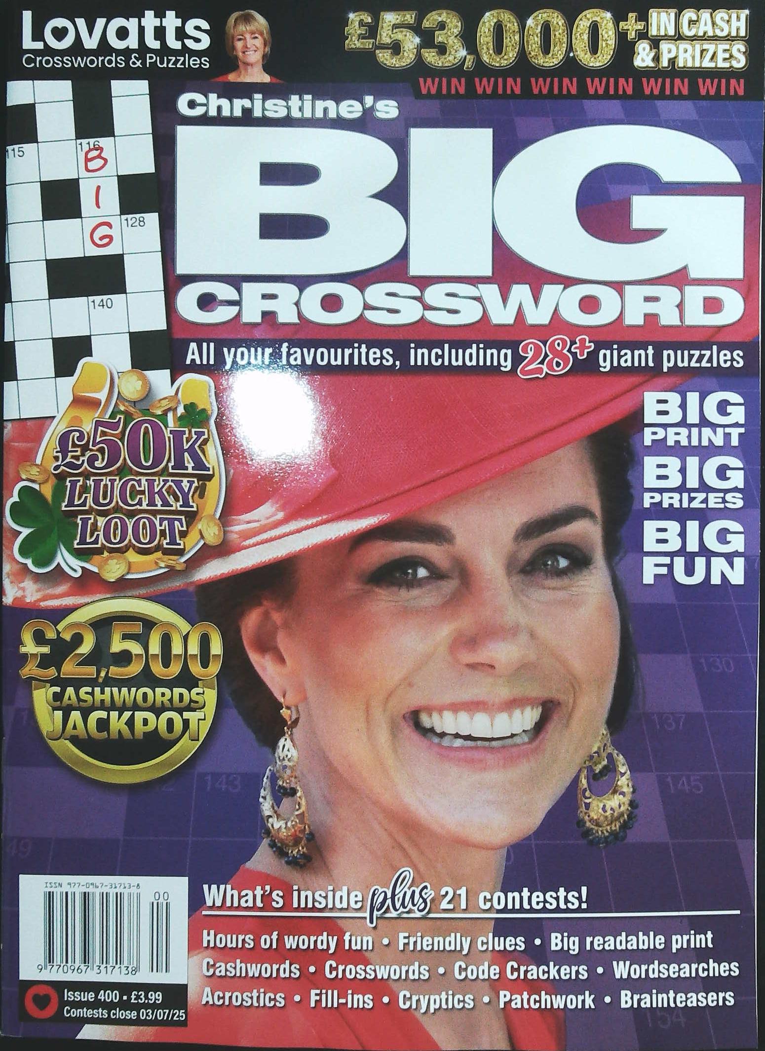 LOVATTS BIG CROSSWORD