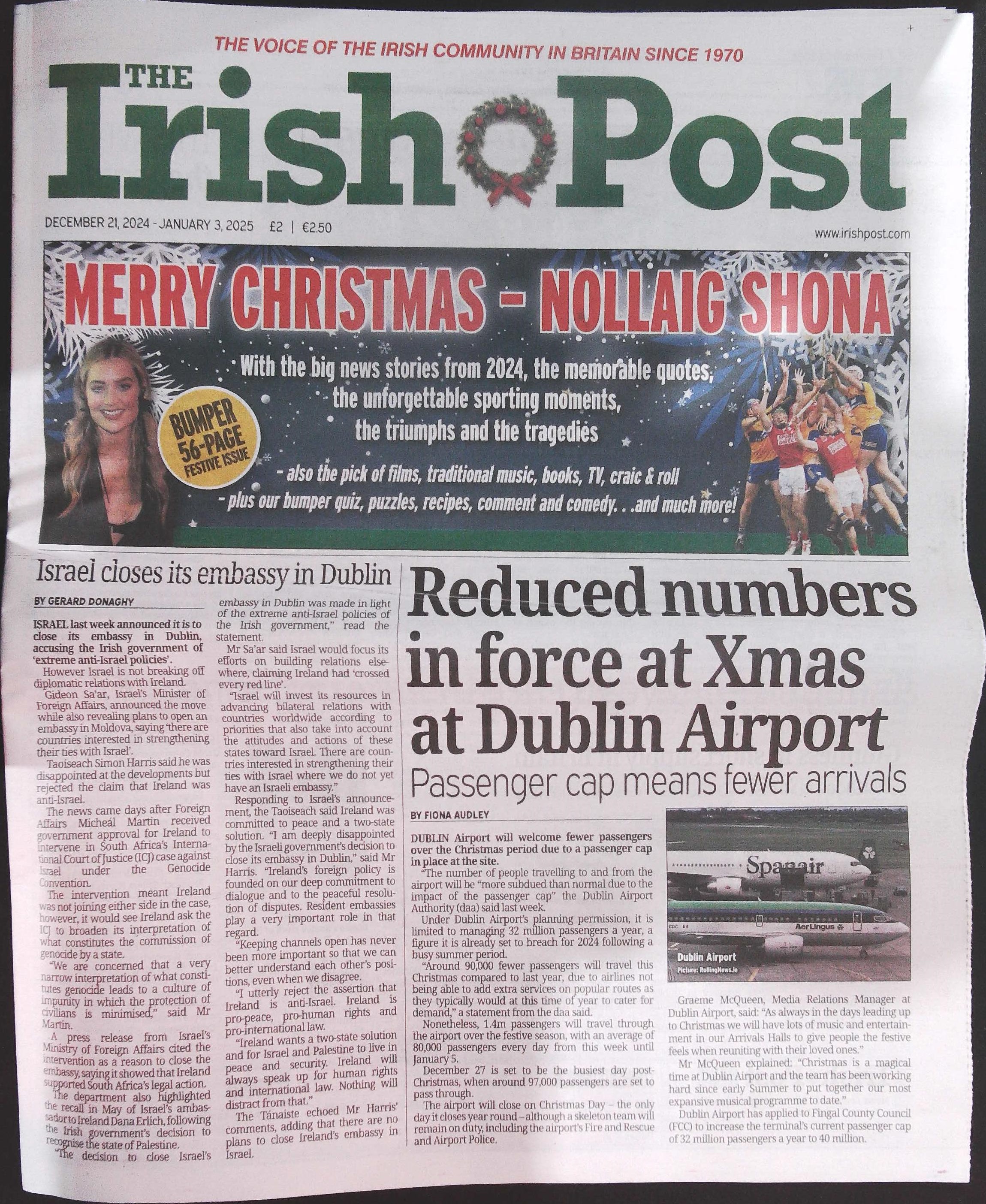 IRISH POST WEEKLY