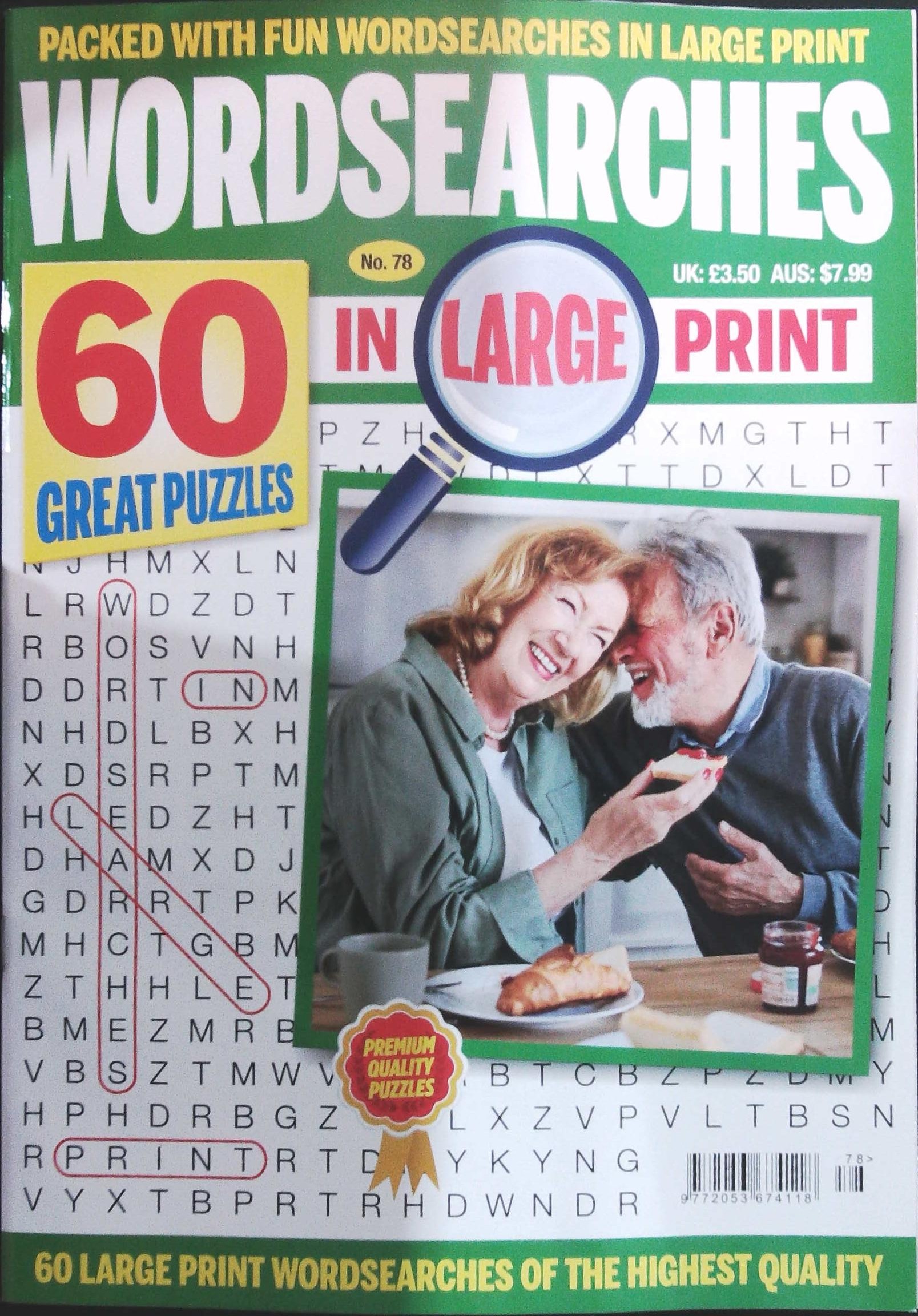 WORDSEARCHES IN LARGE PRINT