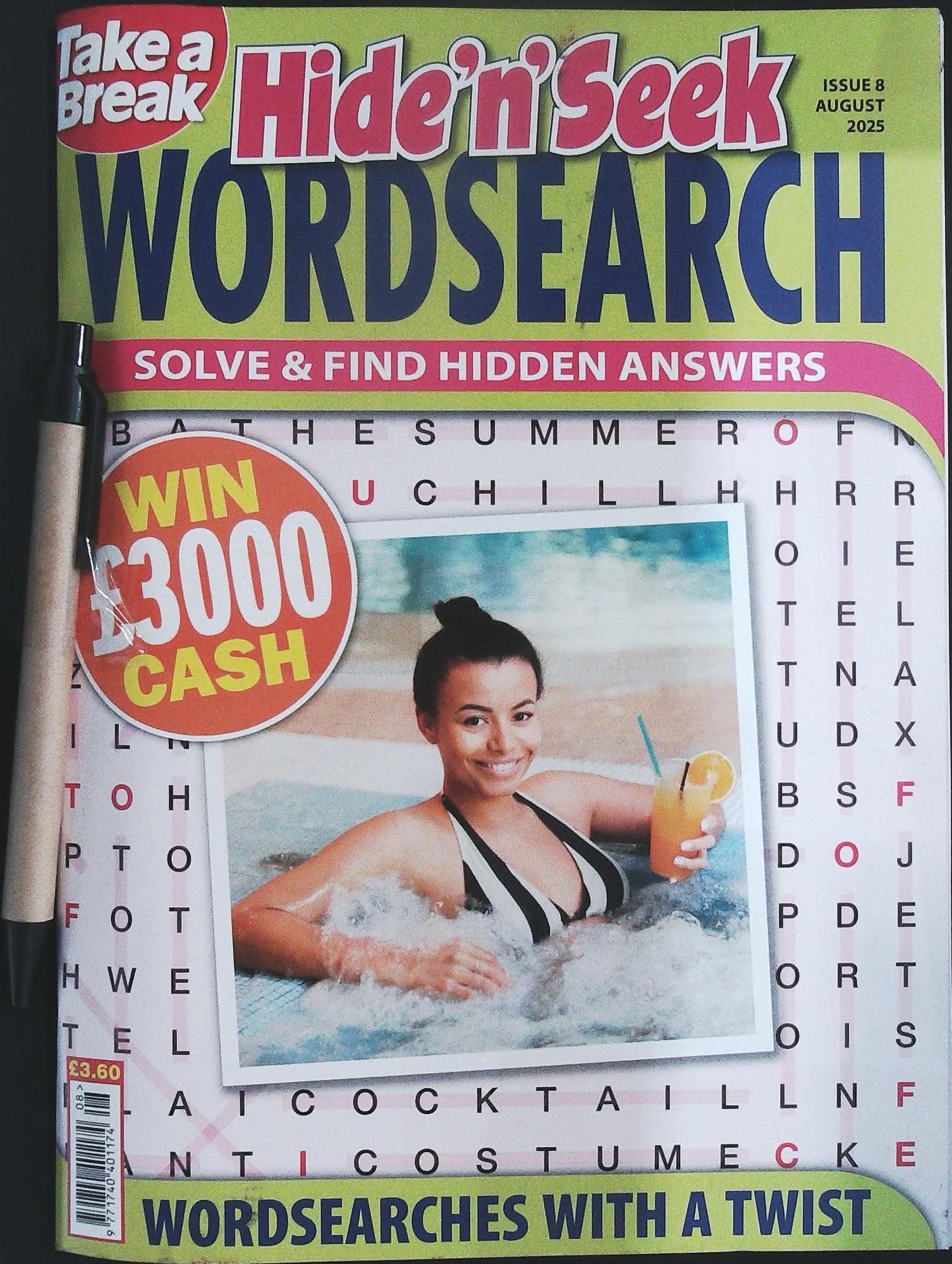 TAKE A BREAK HIDE N SEEK WORDSEARCH