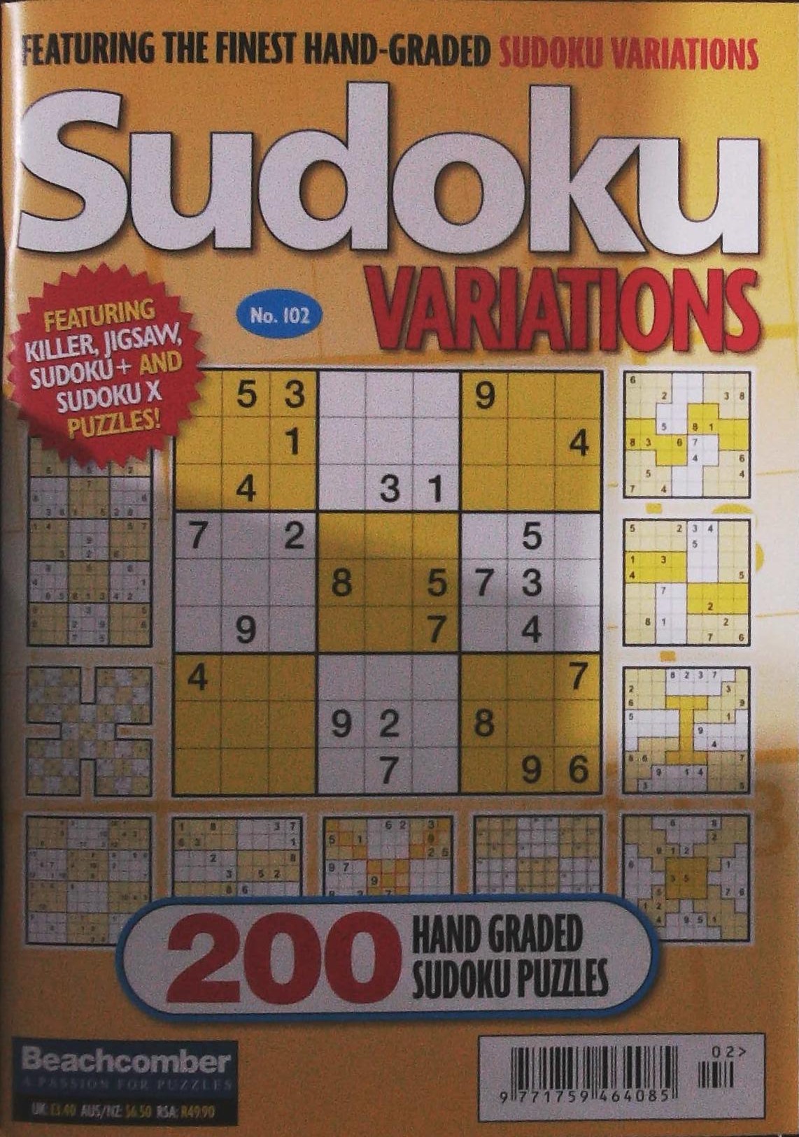 SUDOKU VARIATIONS