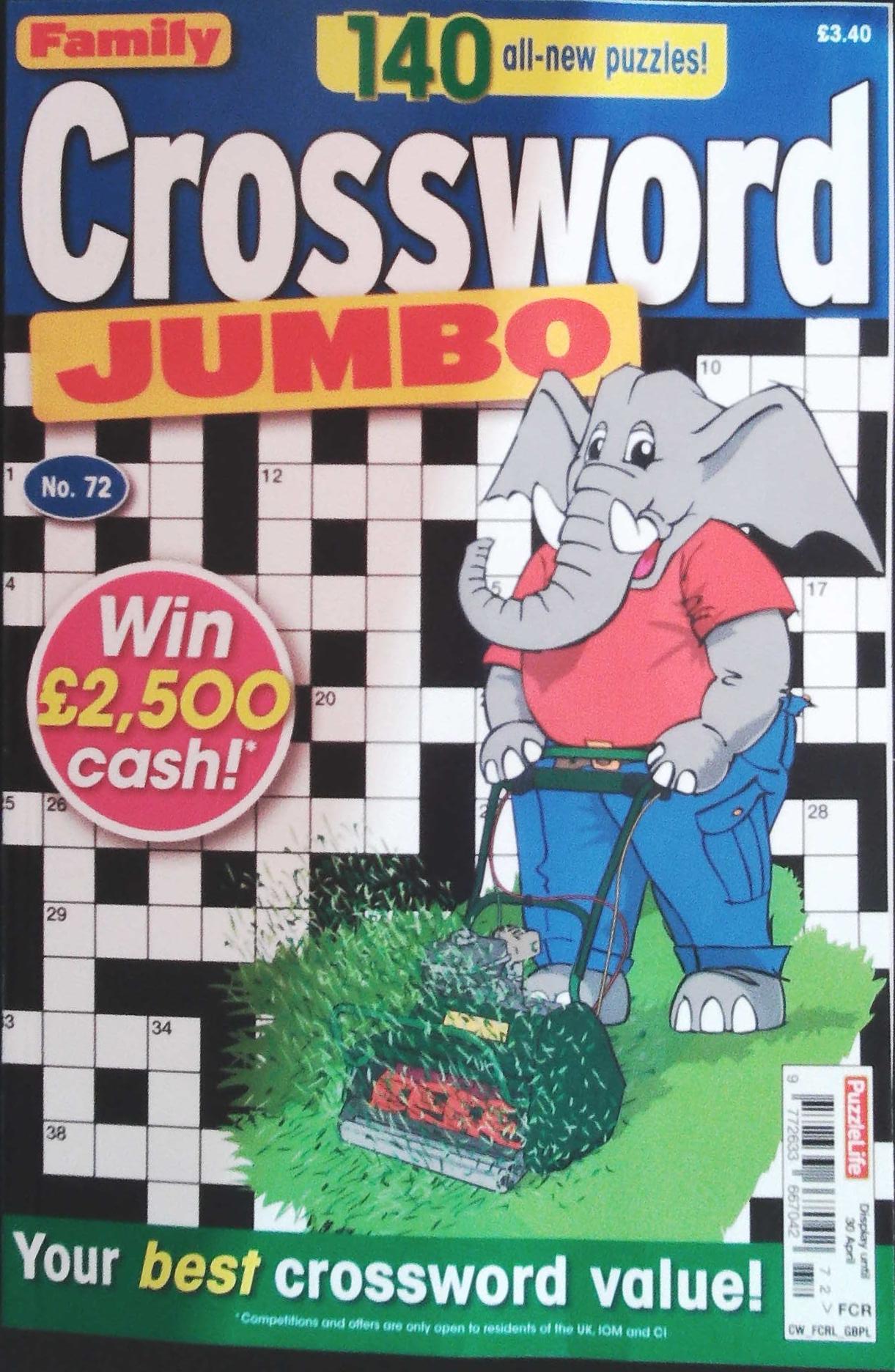 FAMILY CROSSWORD JUMBO