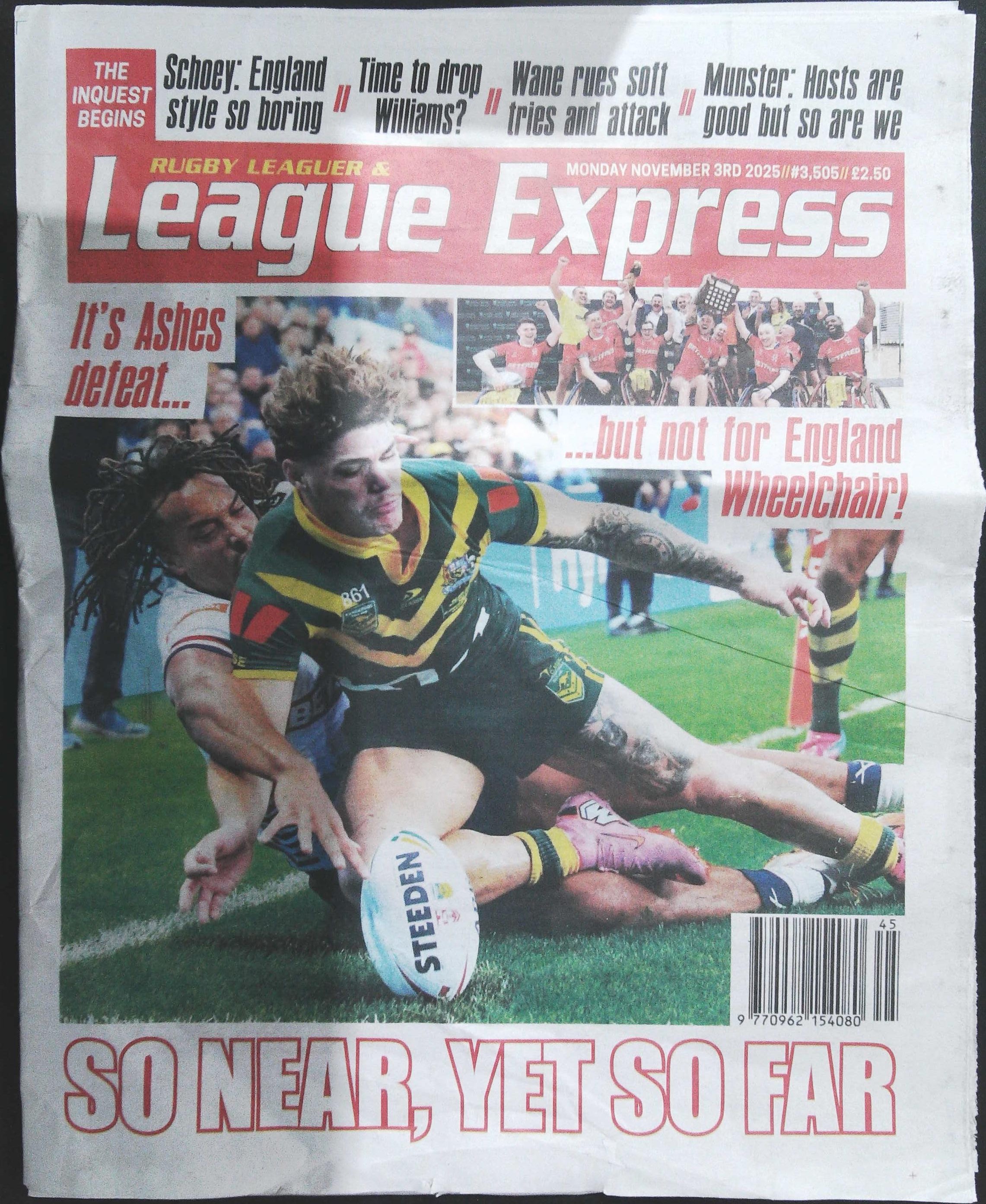 RUGBY LEAGUER & LEAGUE EXPRESS