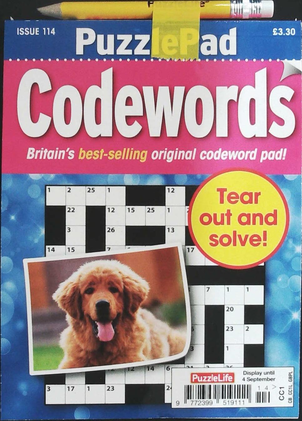 PUZZLELIFE PUZZLEPAD CODEWORDS