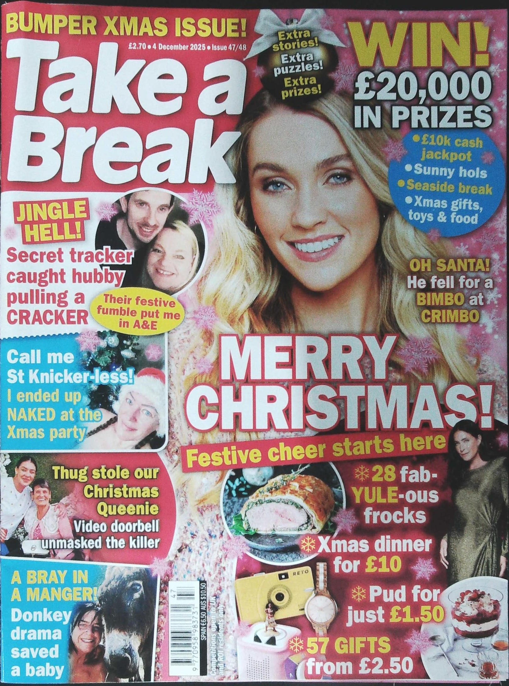 TAKE A BREAK MONTHLY