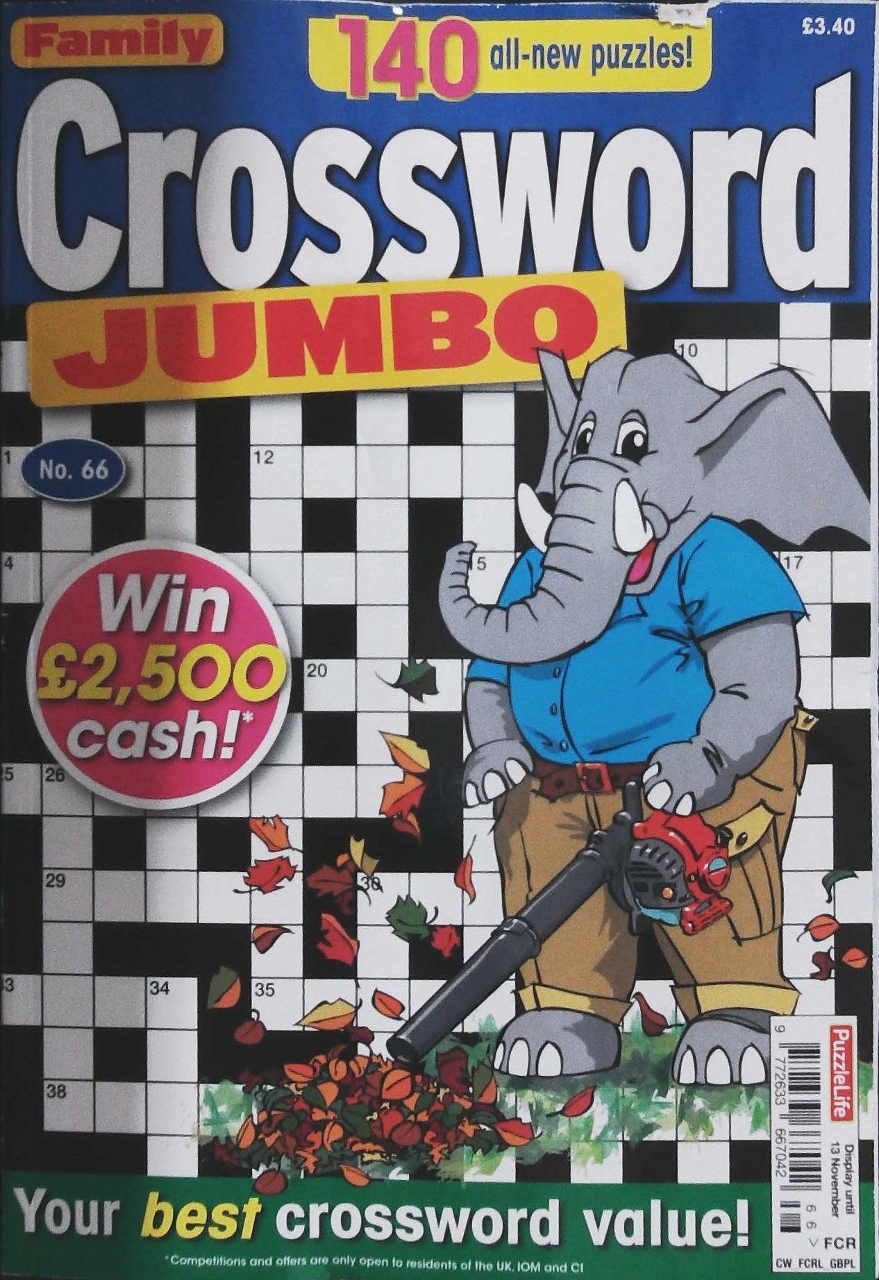 FAMILY CROSSWORD JUMBO
