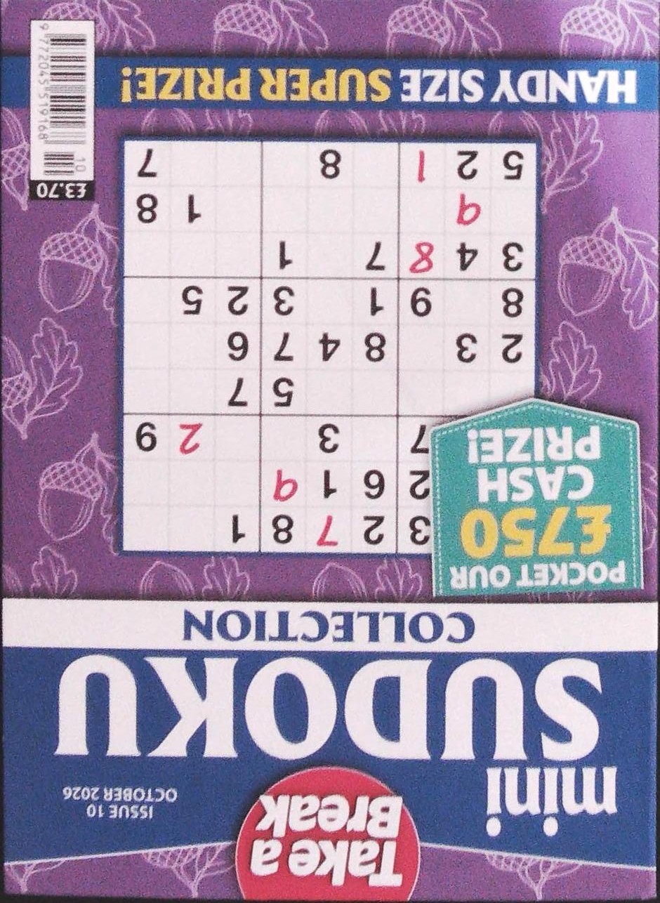 TAKE A BREAK MINI SUDOKU COLLECTION