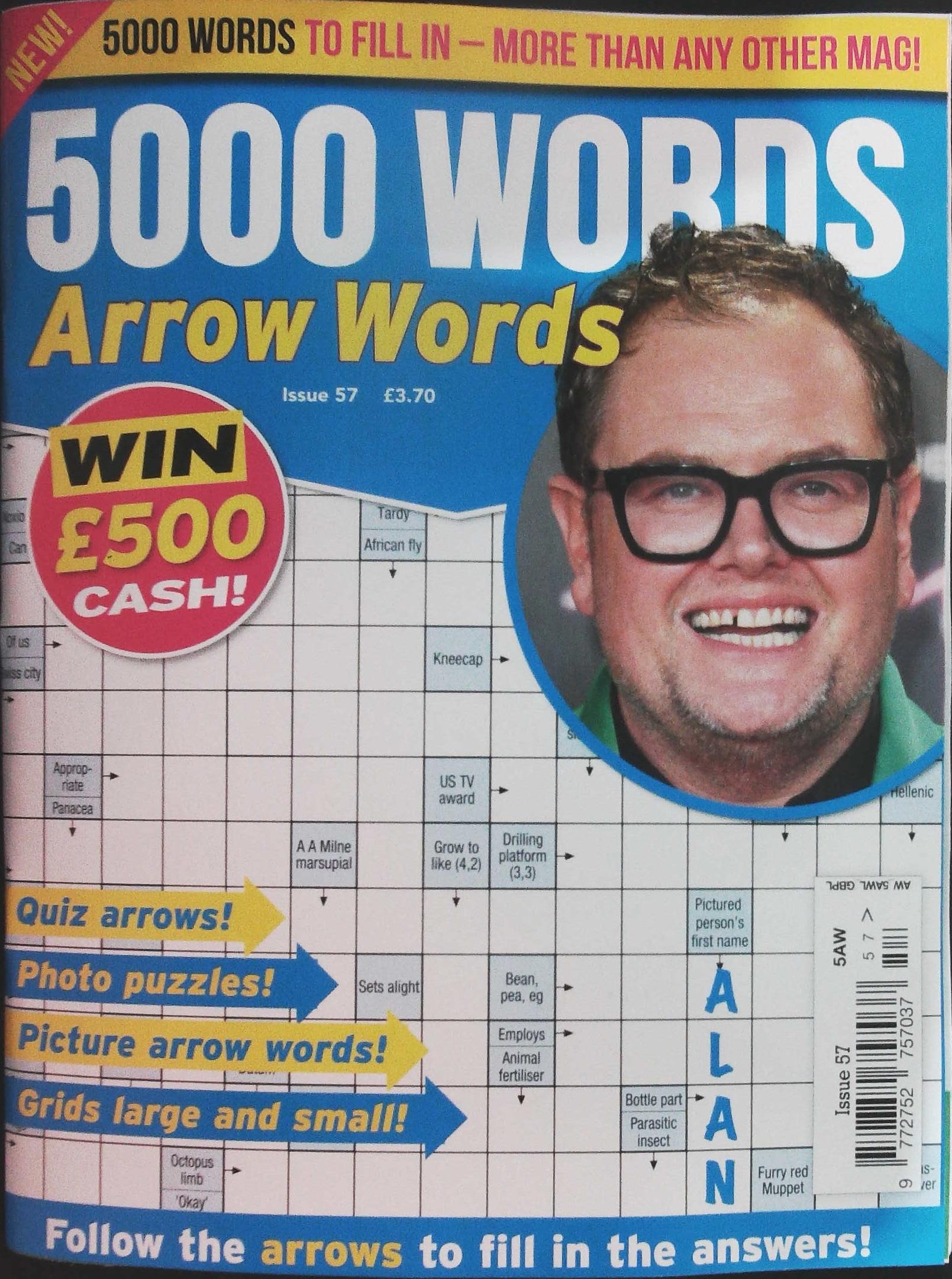 5000 WORDS ARROWWORDS