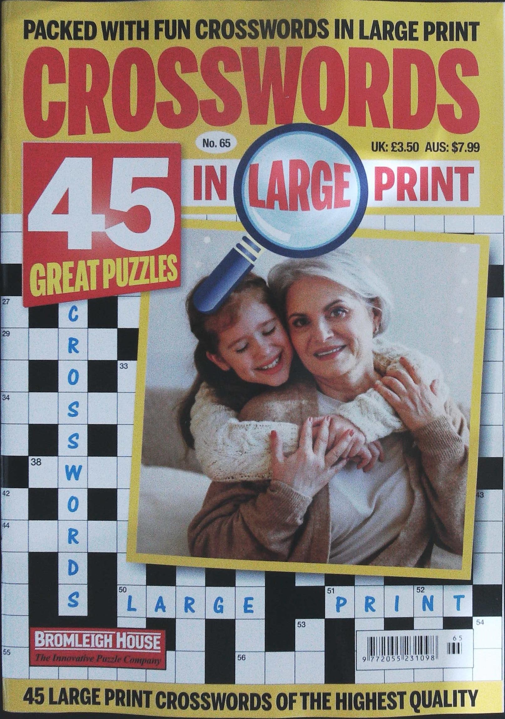 CROSSWORDS IN LARGE PRINT