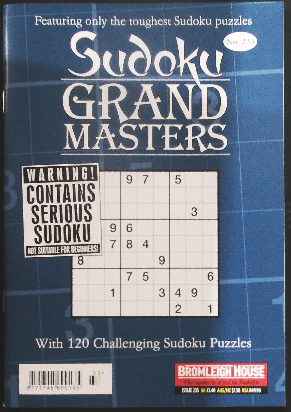 SUDOKU GRANDMASTER