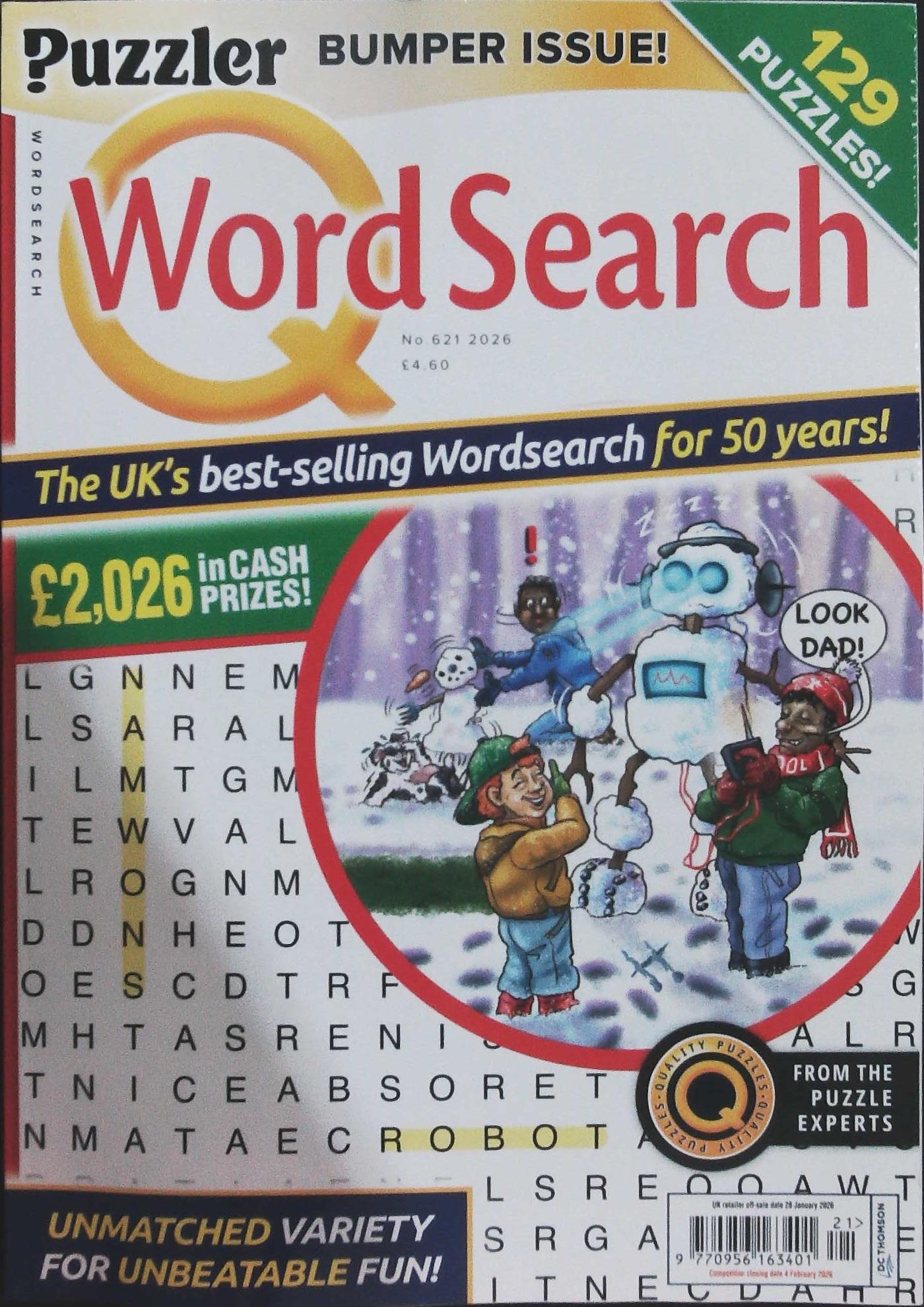 PUZZLER Q WORDSEARCH